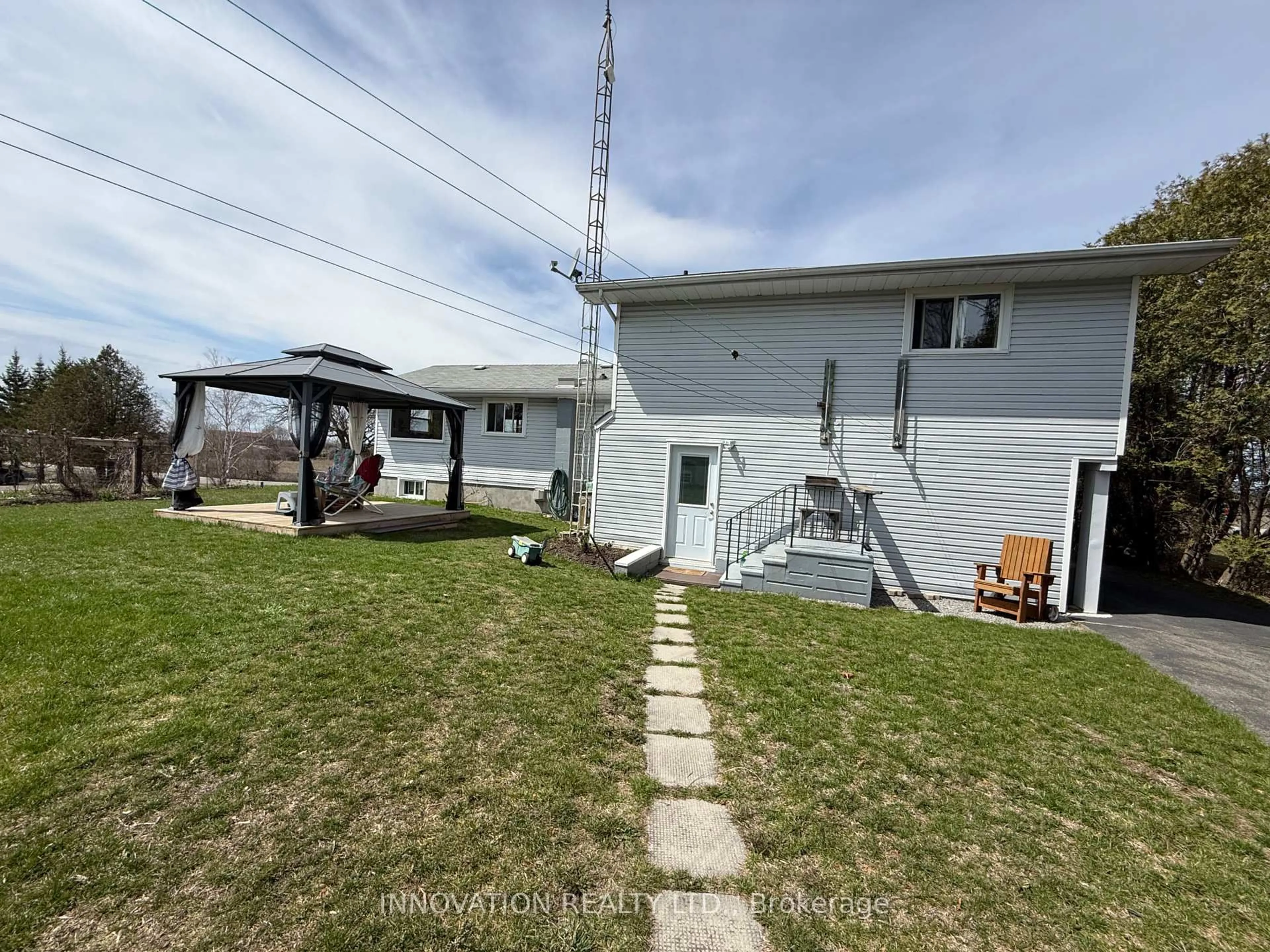 A pic from outside/outdoor area/front of a property/back of a property/a pic from drone, water/lake/river/ocean view for 2960 Harbison Rd, Richmond Ontario K0A 2Z0