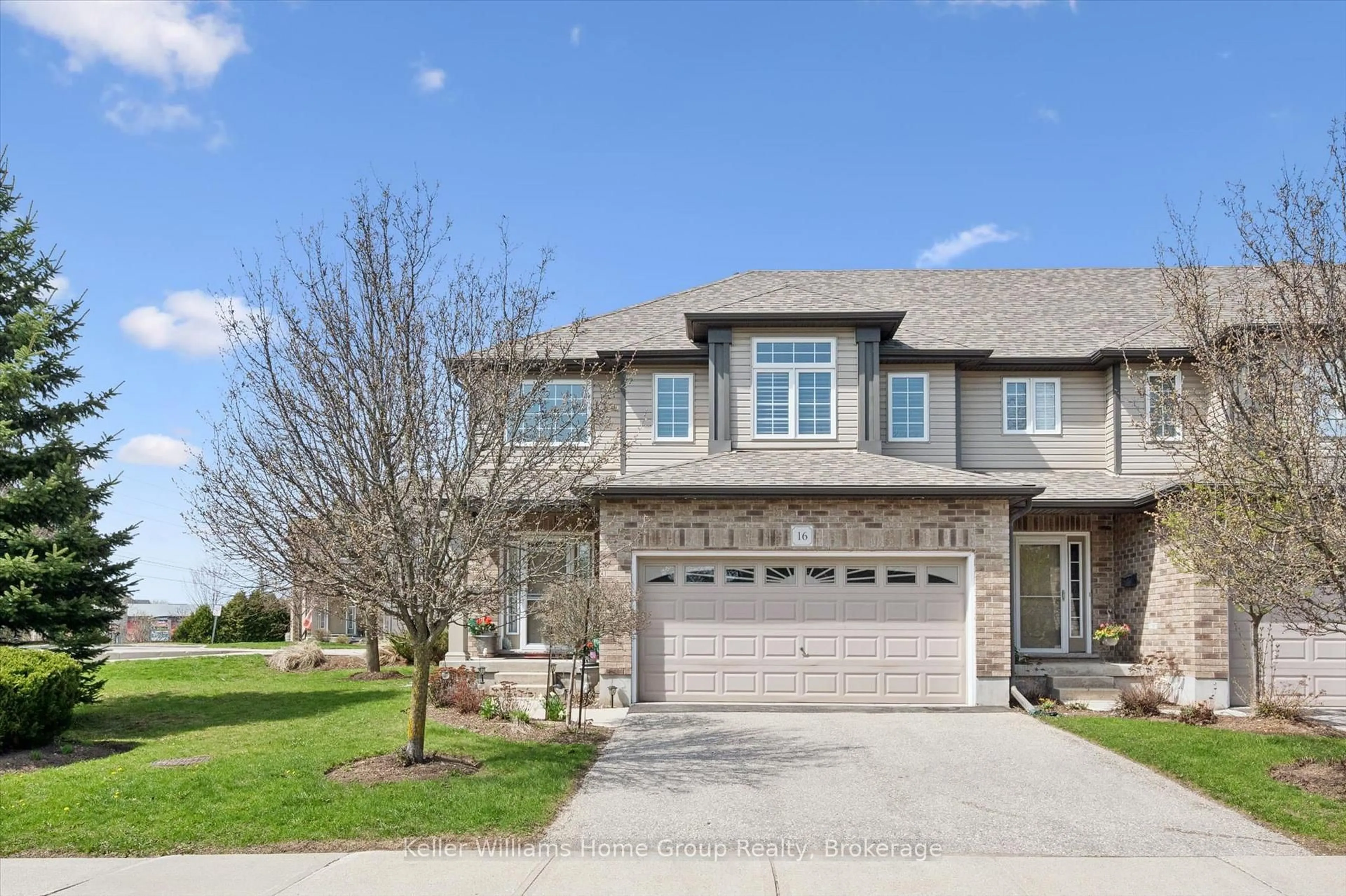 Home with brick exterior material, street for 24 Lowes Rd #16, Guelph Ontario N1L 0J5