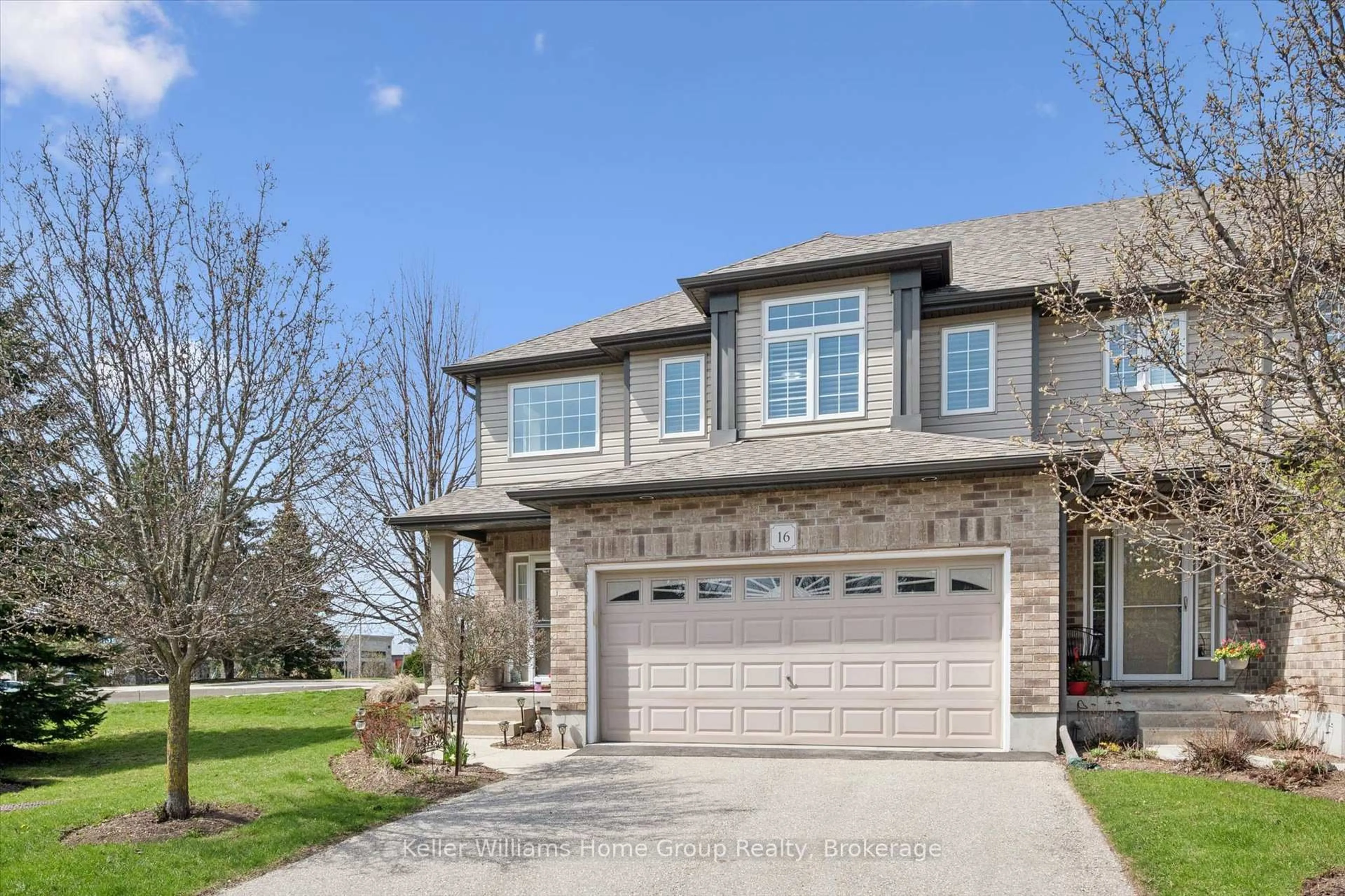 Home with brick exterior material, street for 24 Lowes Rd #16, Guelph Ontario N1L 0J5