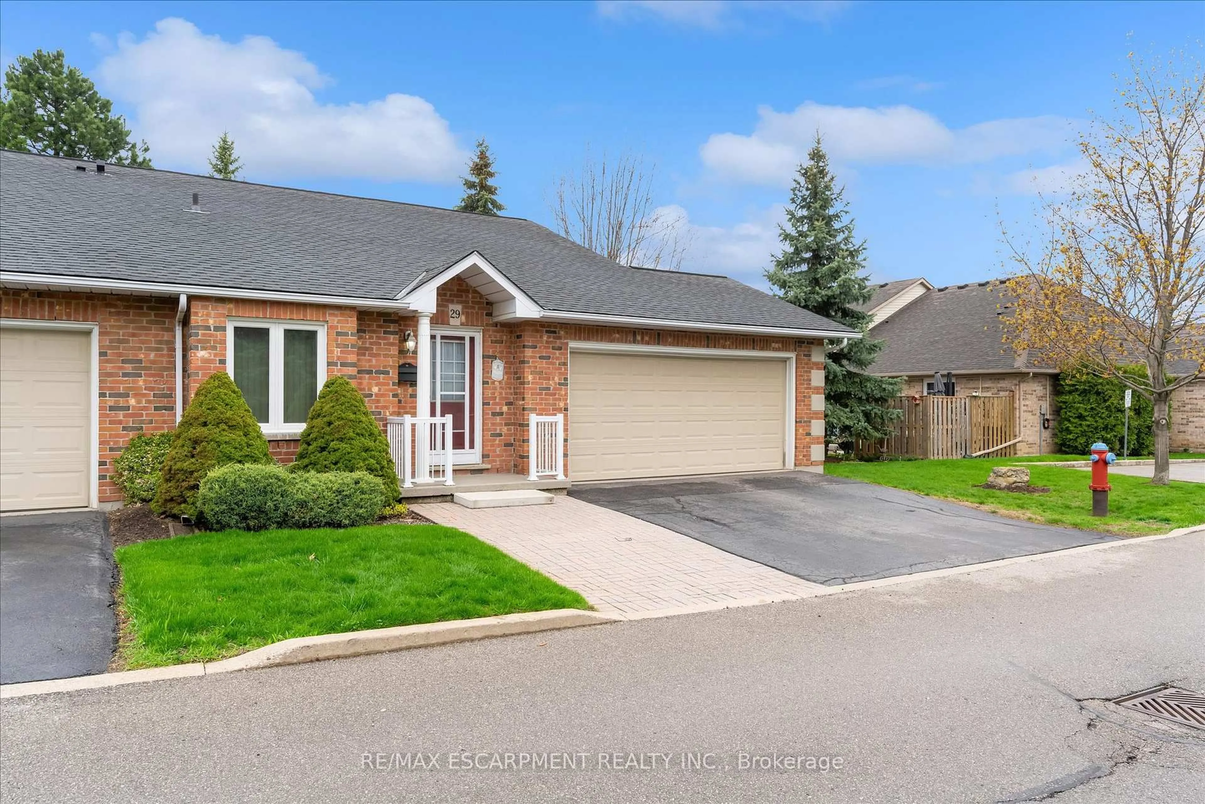 Home with brick exterior material, street for 60 Rice Ave #29, Hamilton Ontario L9C 7S3