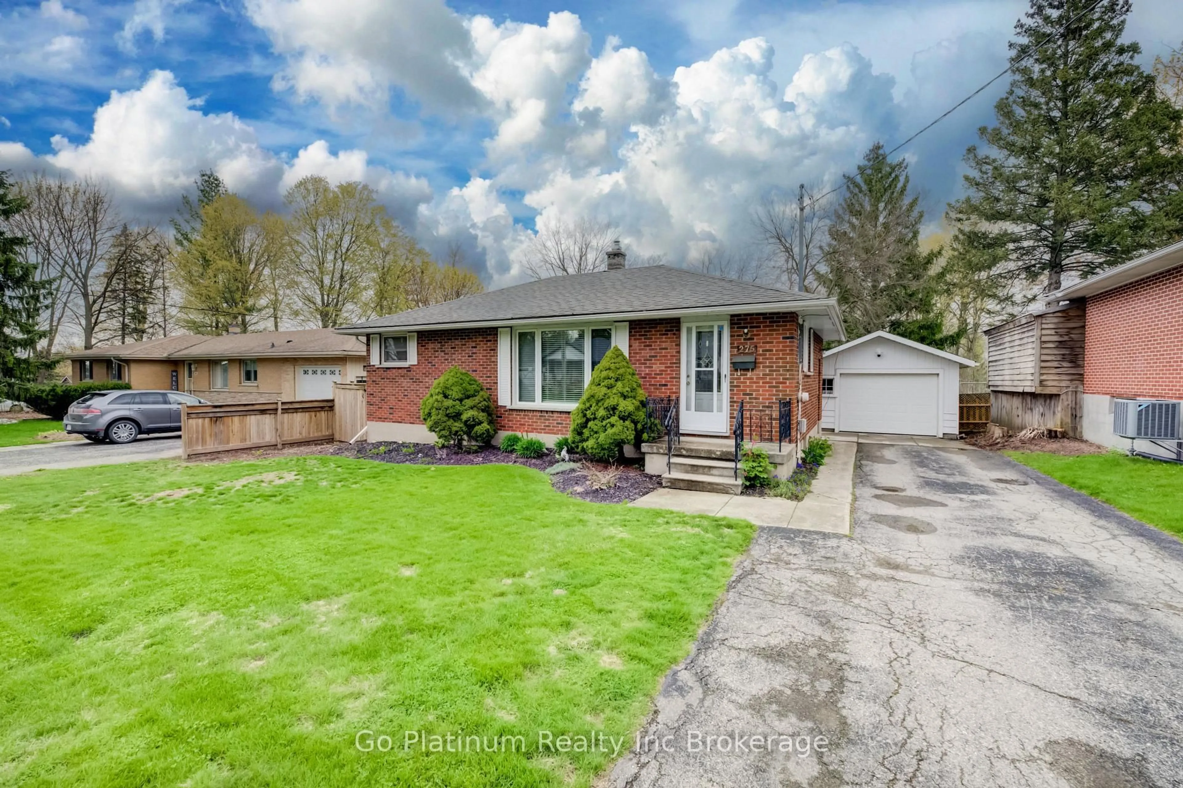 Home with brick exterior material, street for 275 Robinson St, Woodstock Ontario N4S 3B8