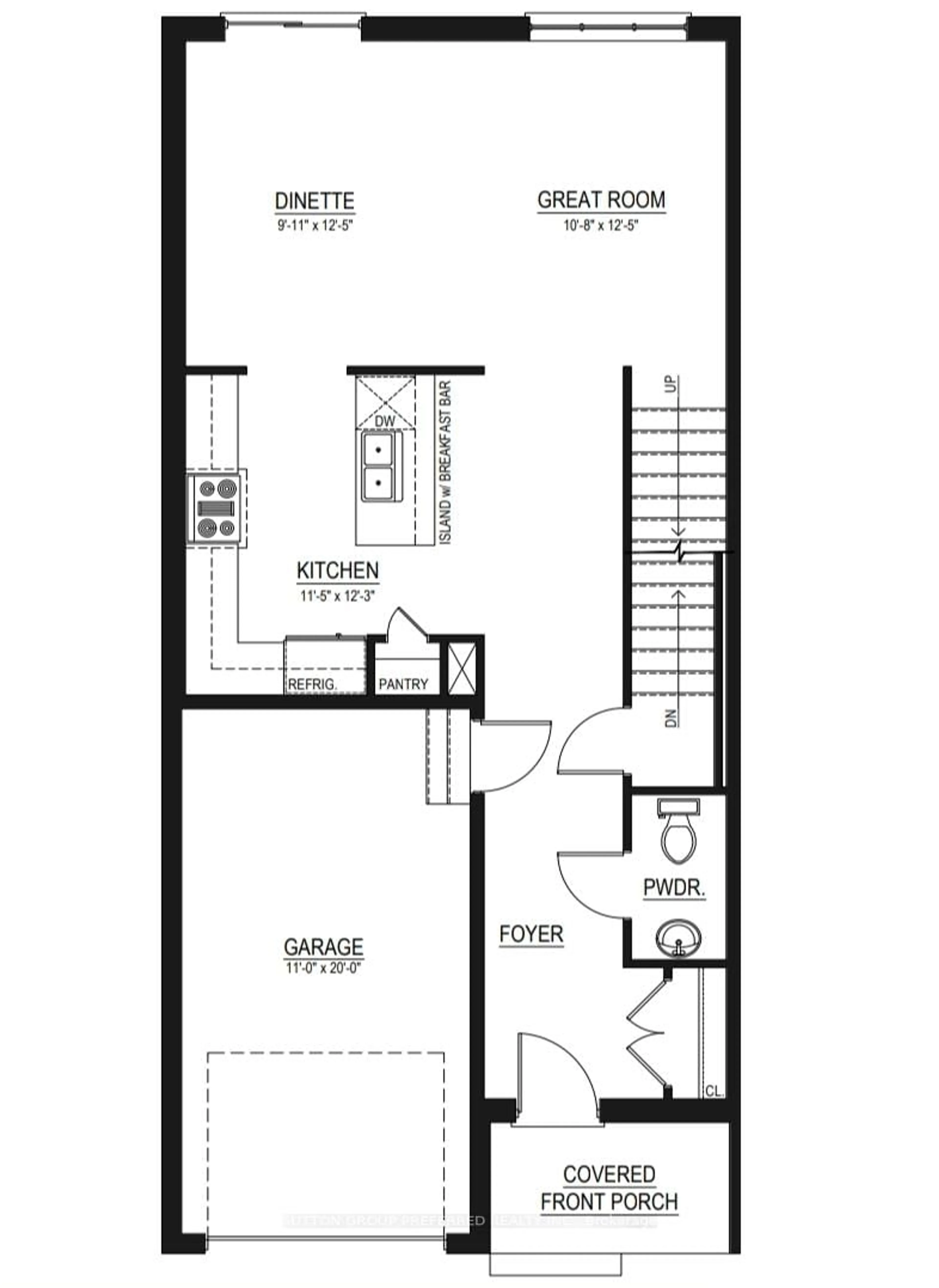 Floor plan for 60 Stoss St, Southwold Ontario N0L 2E0