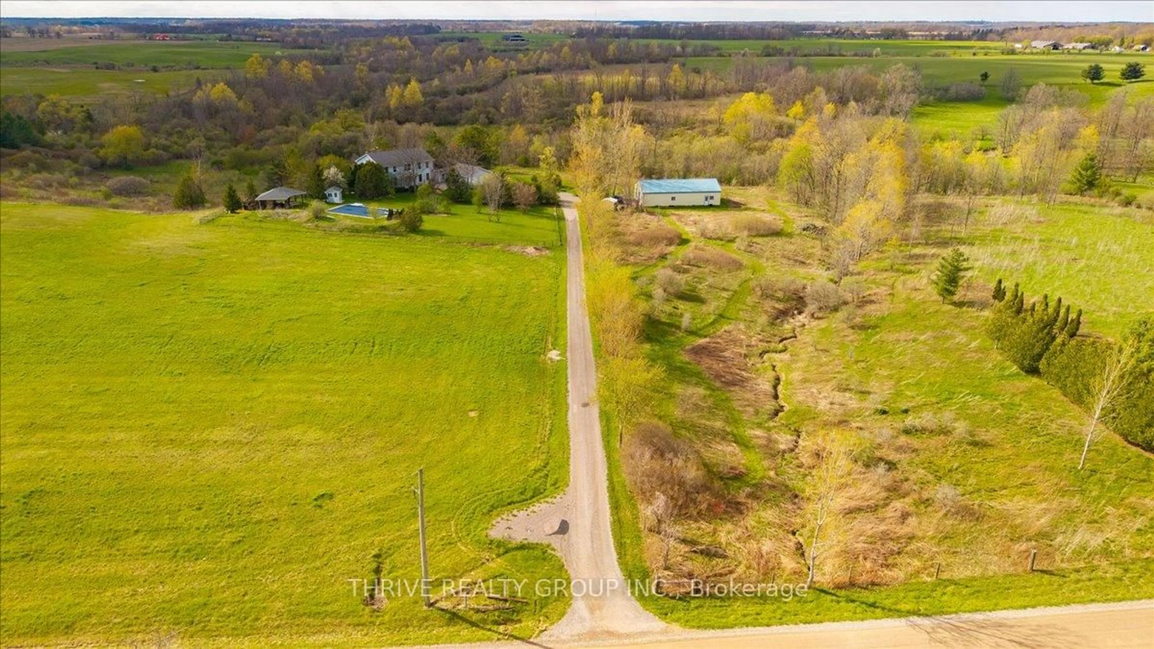 A pic from outside/outdoor area/front of a property/back of a property/a pic from drone, unknown for 24992 Crinan Line, West Elgin Ontario N0L 2P0