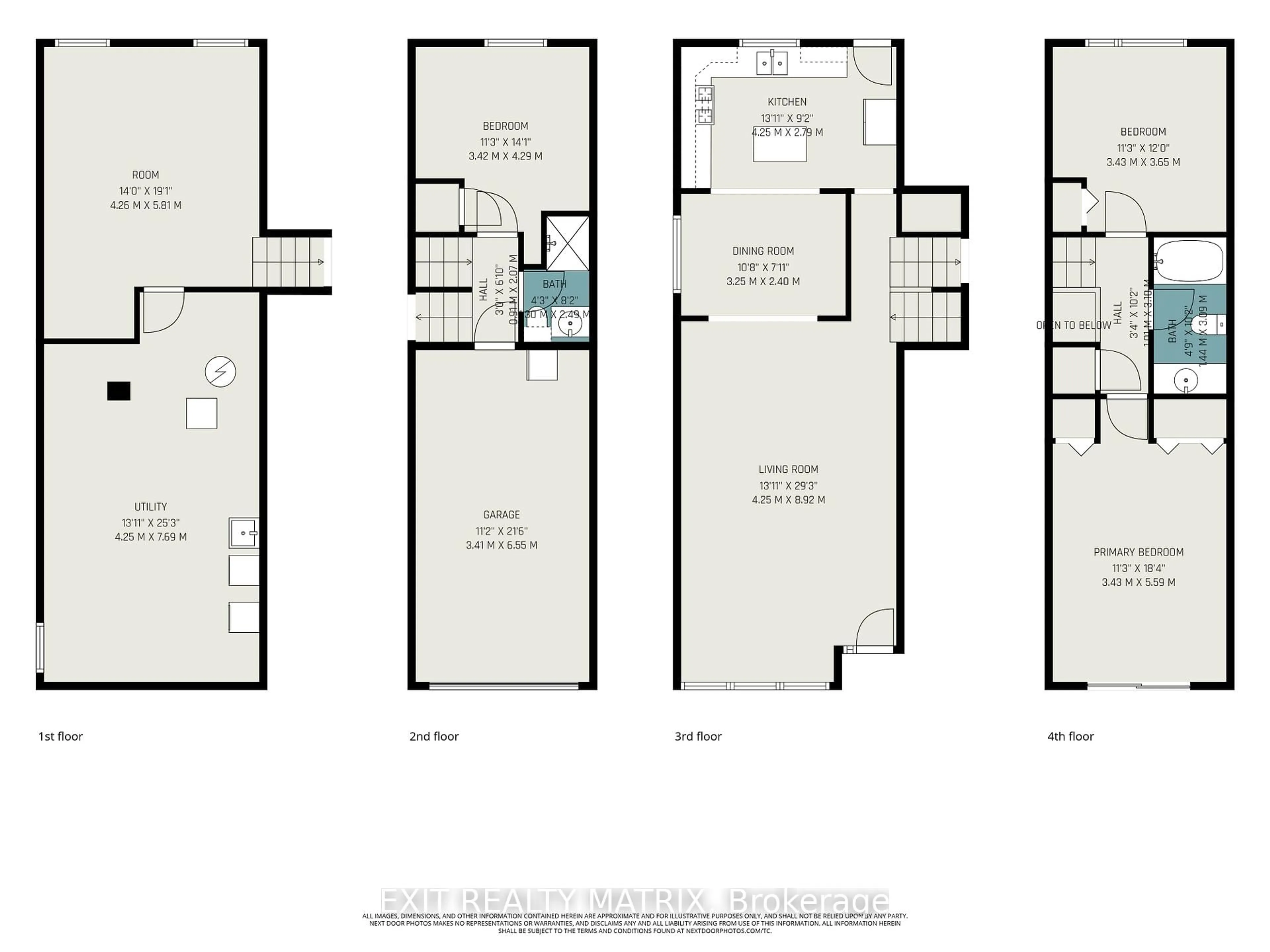 Floor plan for 1864 Lenester Ave, Ottawa Ontario K2A 3W8