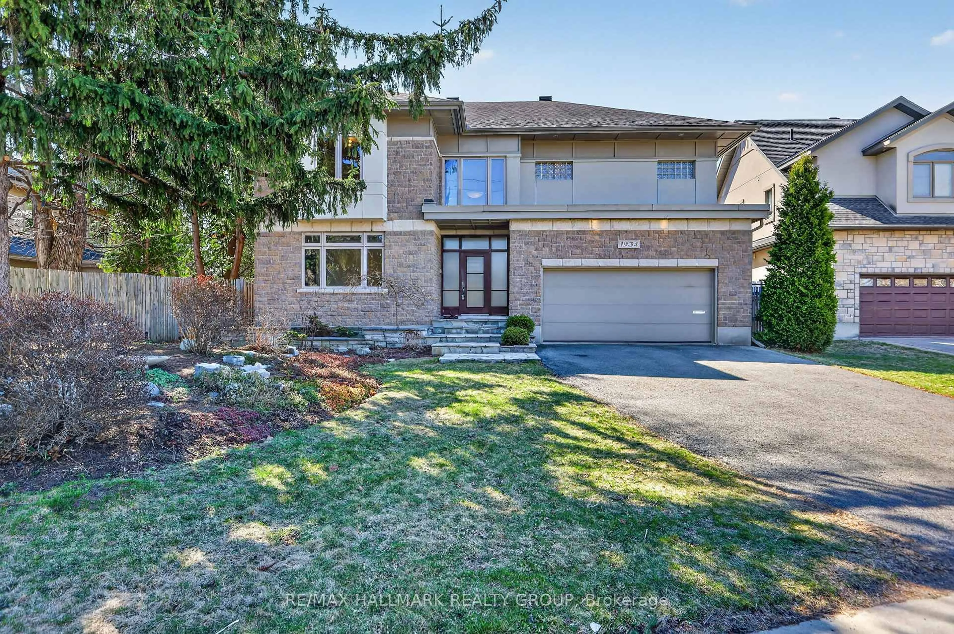 Home with brick exterior material, street for 1934 Lenester Ave, Ottawa Ontario K2A 1J9