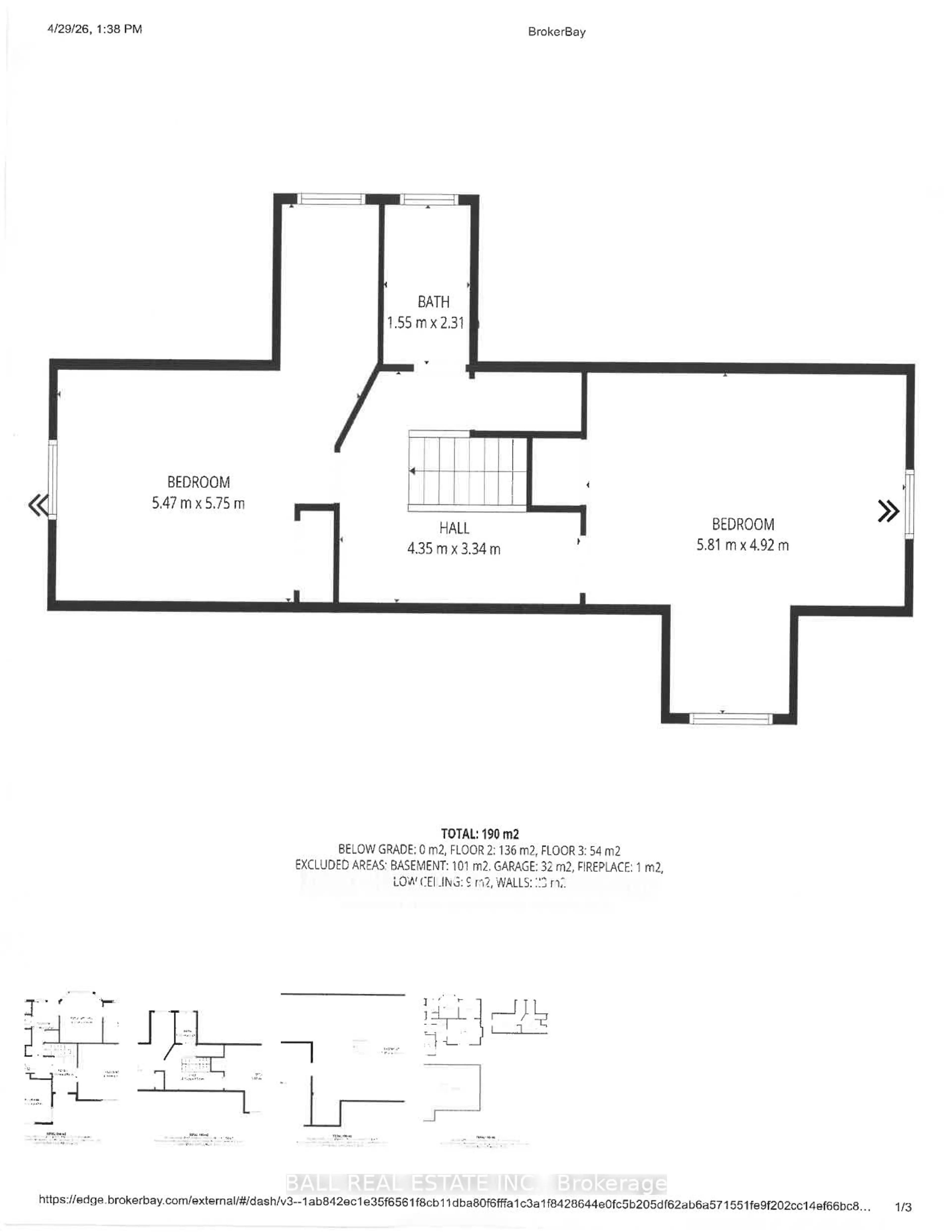 Floor plan for 139 Bridge St, Bancroft Ontario K0L 1C0