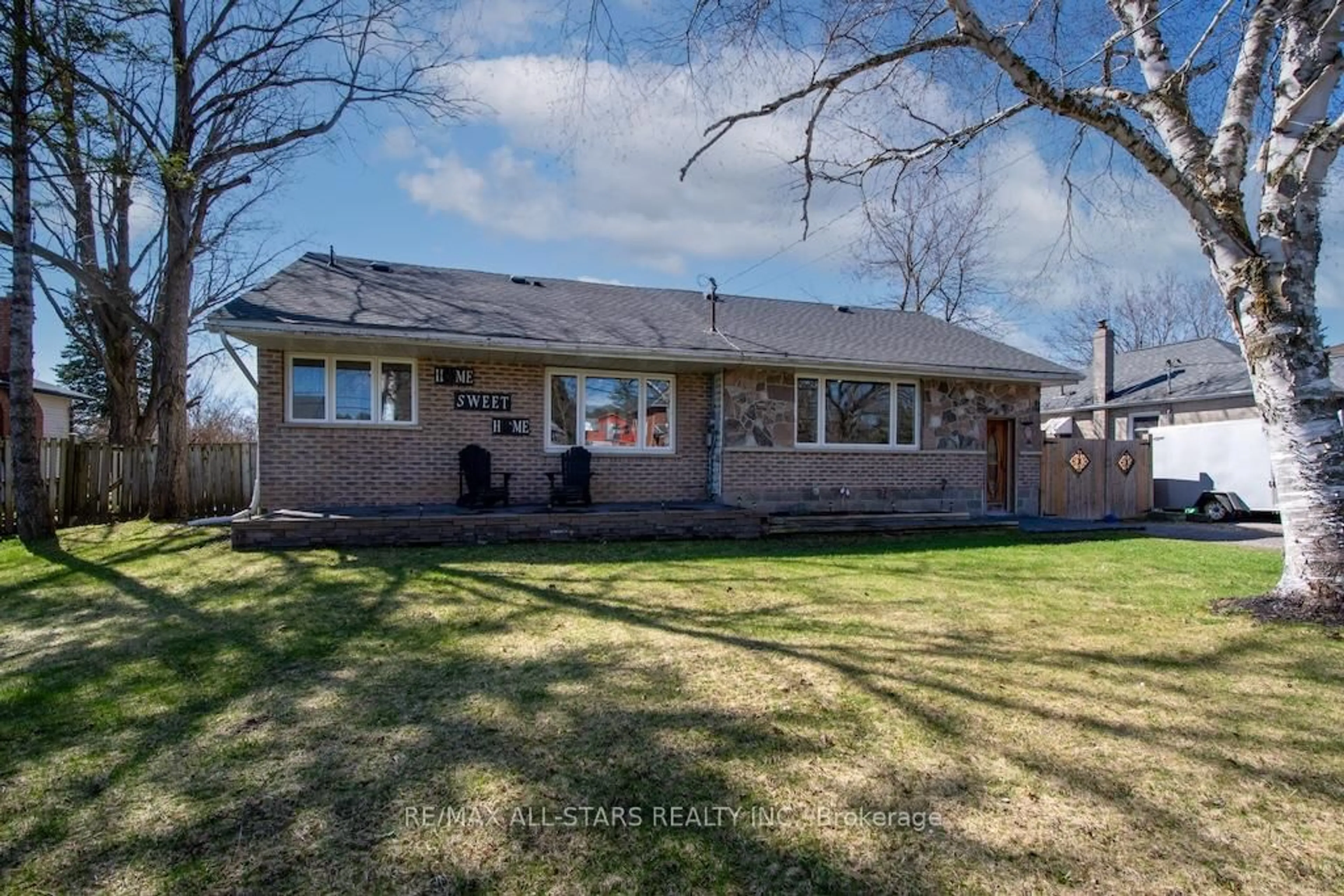 A pic from outside/outdoor area/front of a property/back of a property/a pic from drone, street for 1426 Highway 7A, Kawartha Lakes Ontario L0A 1A0