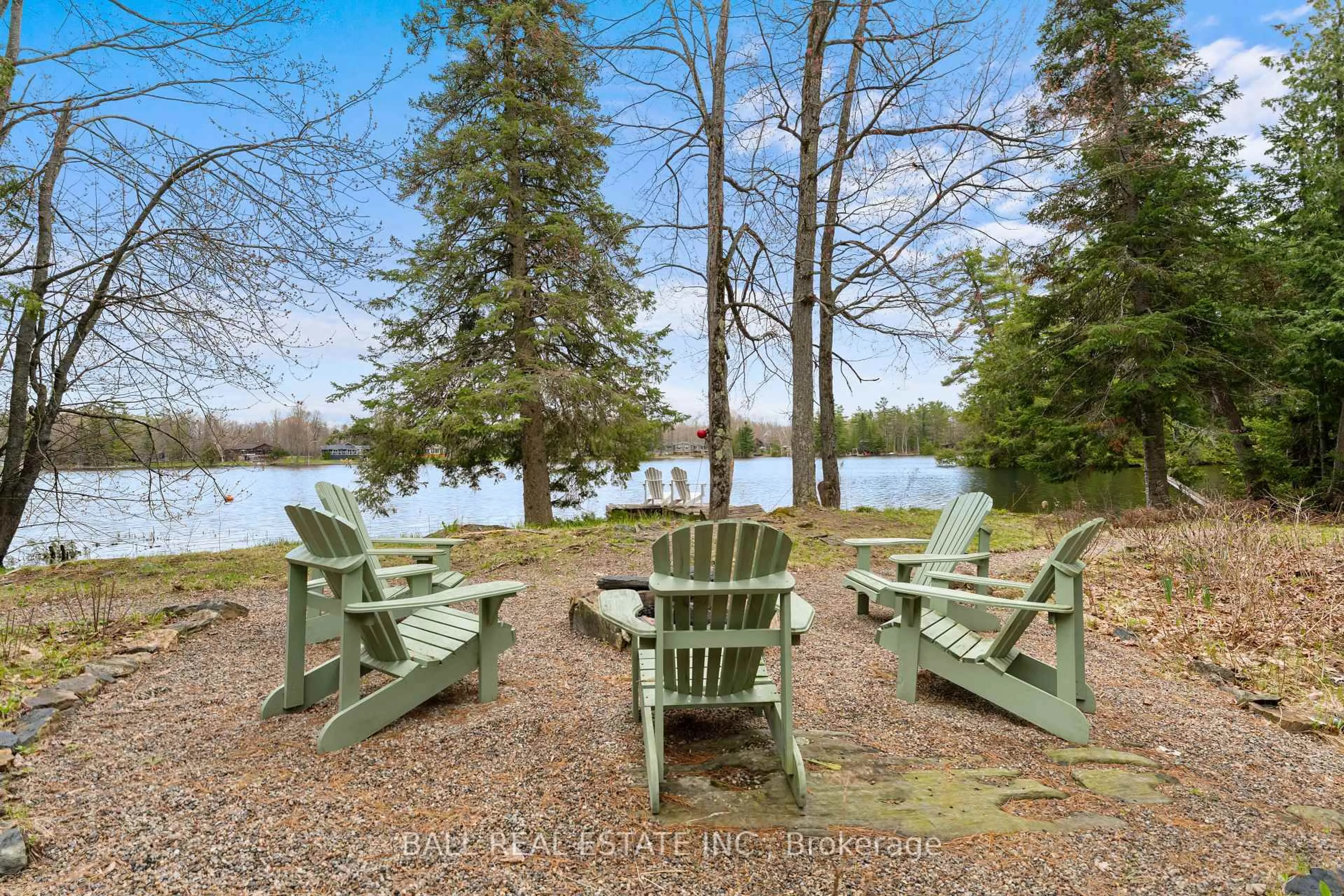 Patio, water/lake/river/ocean view for 26 Cedar Crt, Trent Lakes Ontario K0M 1A0