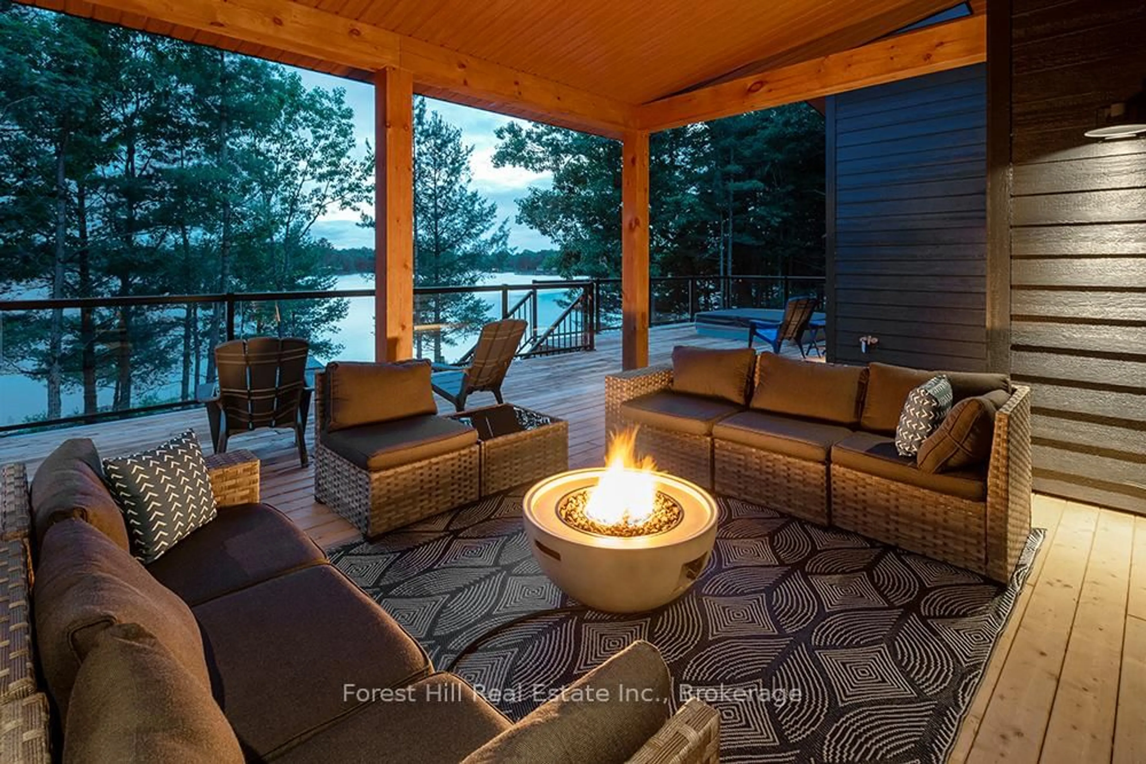 Patio, water/lake/river/ocean view for 40 Island 810, Georgian Bay Ontario P0E 1E0