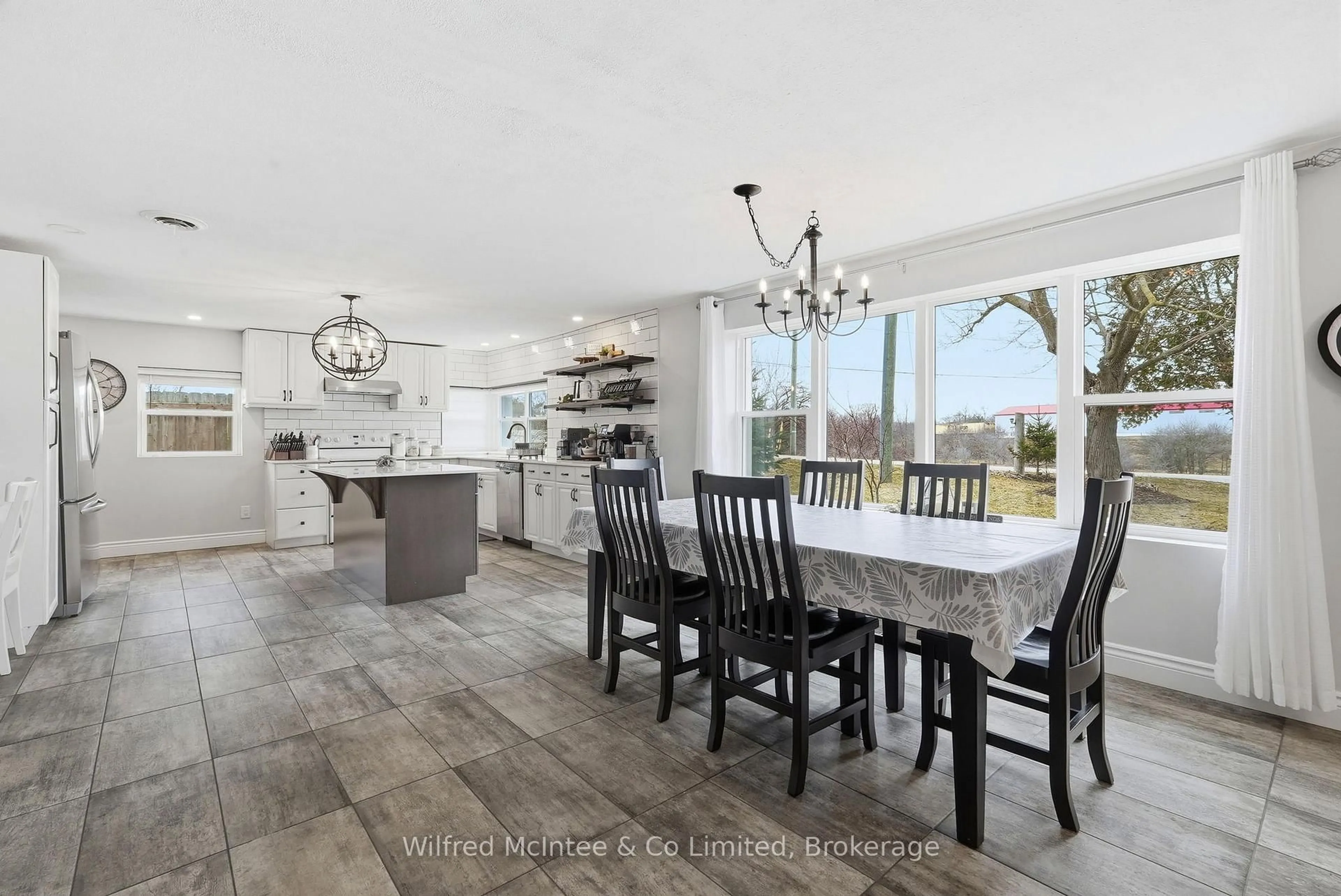 Open concept kitchen, ceramic/tile floor for 2157 Gerber Rd, Wellesley Ontario N0B 2T0