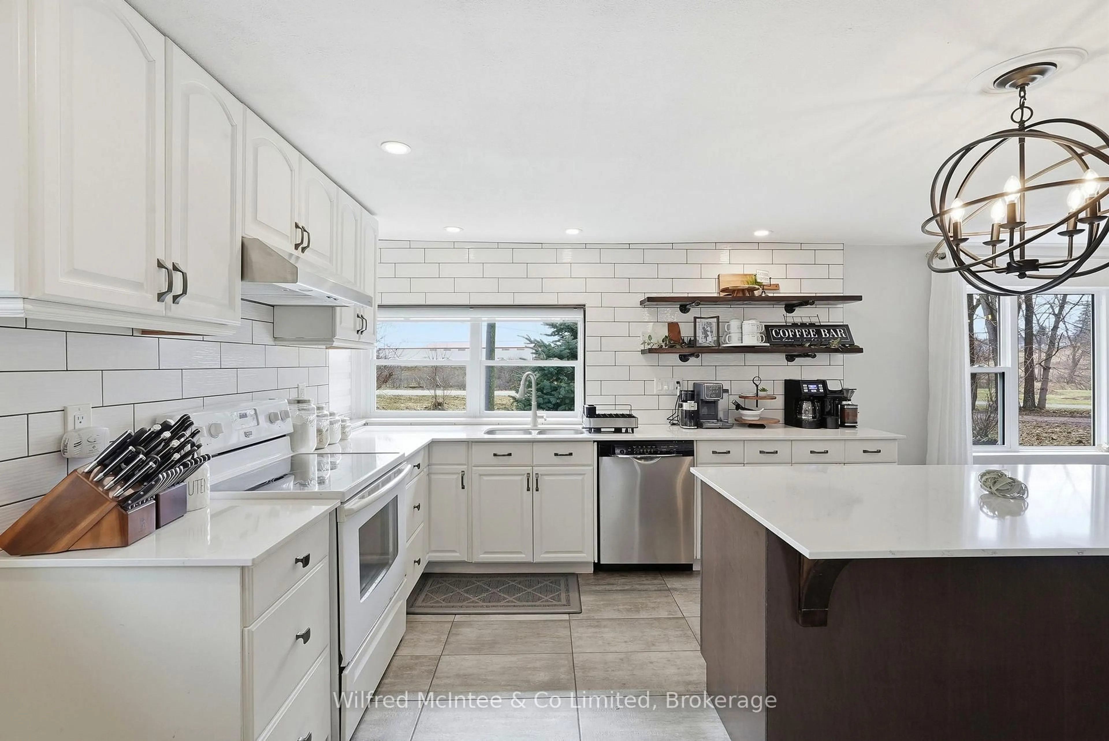 Contemporary kitchen, ceramic/tile floor for 2157 Gerber Rd, Wellesley Ontario N0B 2T0