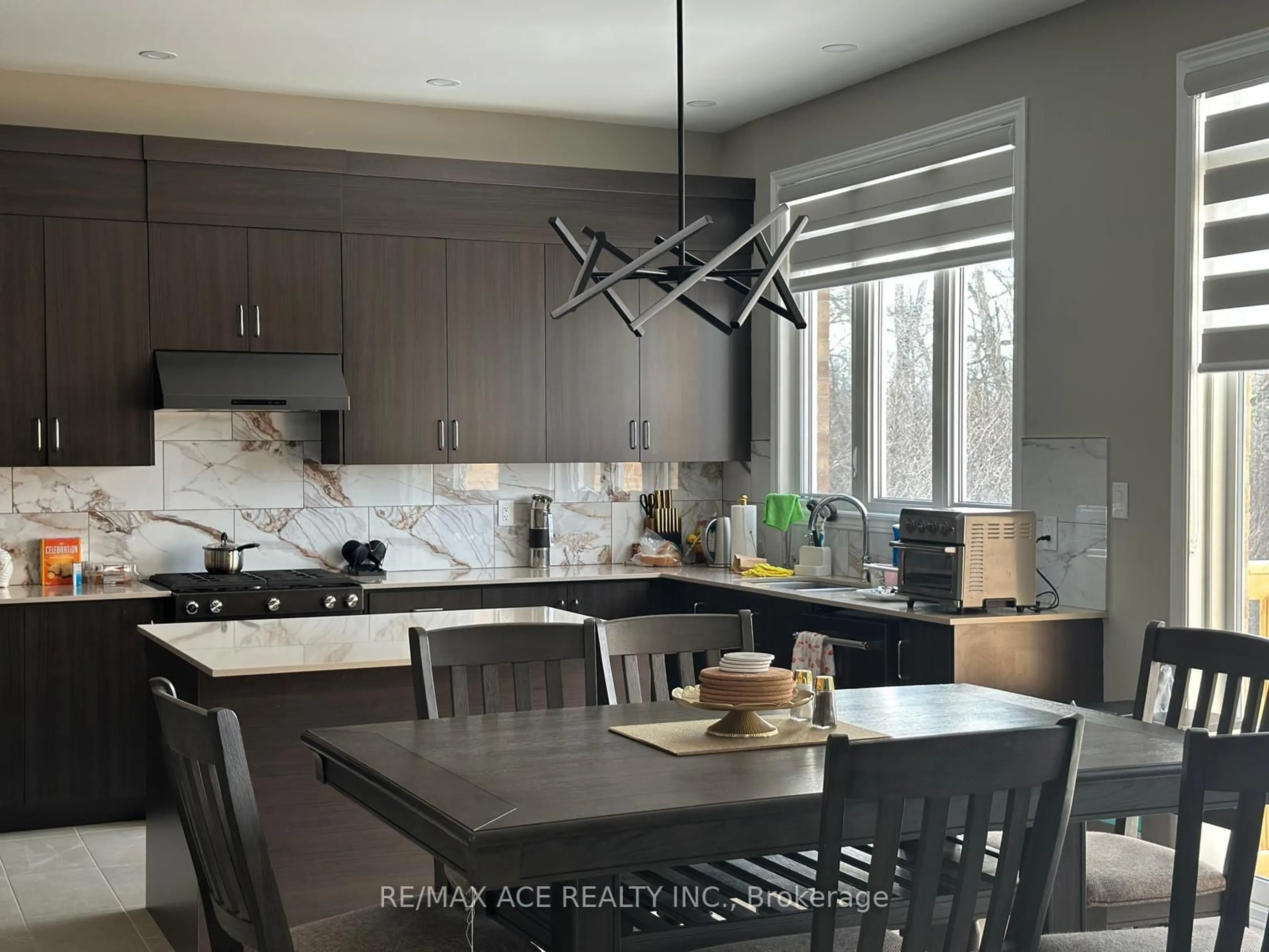 Contemporary kitchen, ceramic/tile floor for 50 Golden Meadows Dr, Otonabee-South Monaghan Ontario K9J 0K8