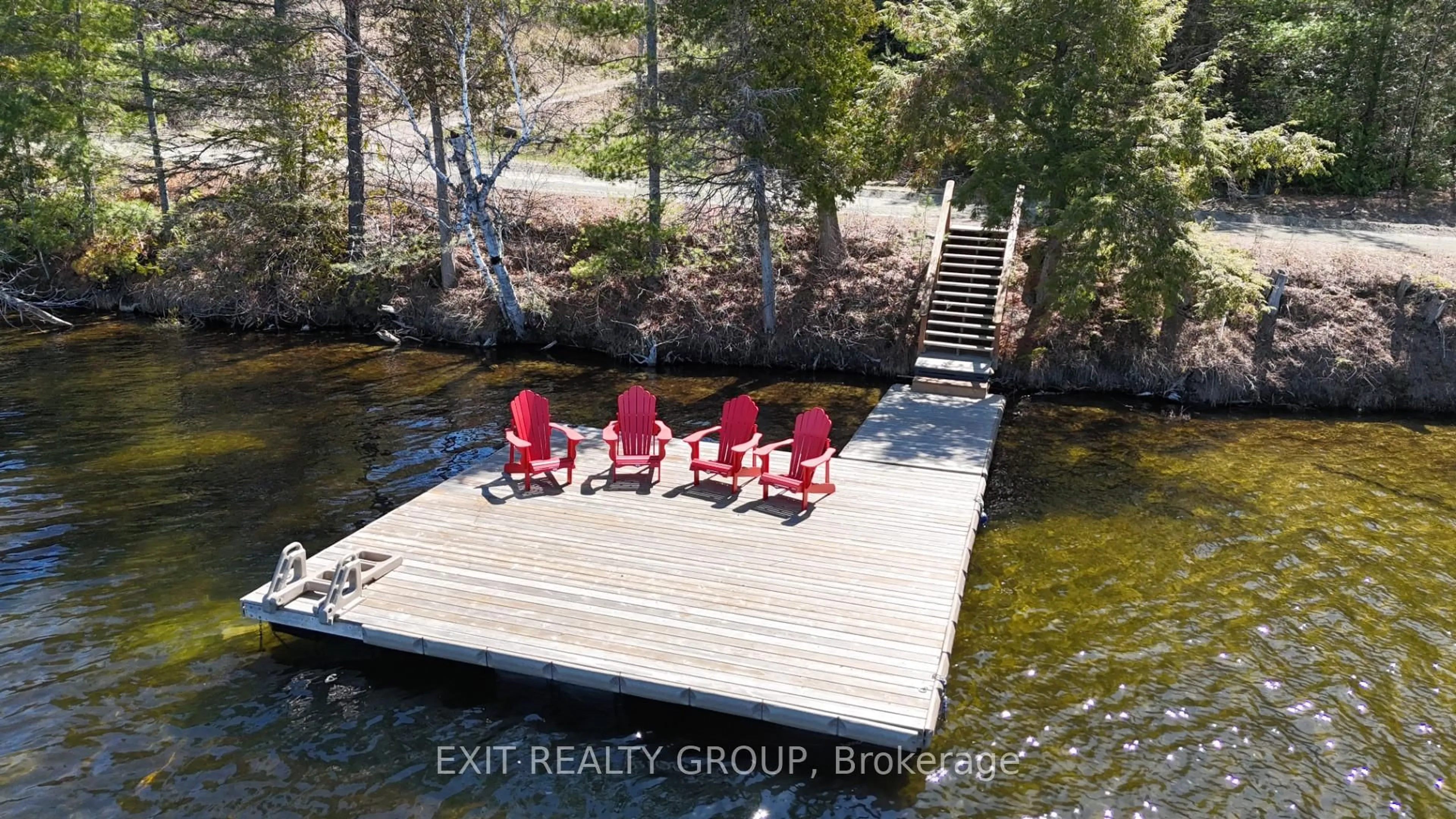 A pic from outside/outdoor area/front of a property/back of a property/a pic from drone, water/lake/river/ocean view for 2639 Weslemkoon Lake Rd, Hastings Ontario K0L 1W0
