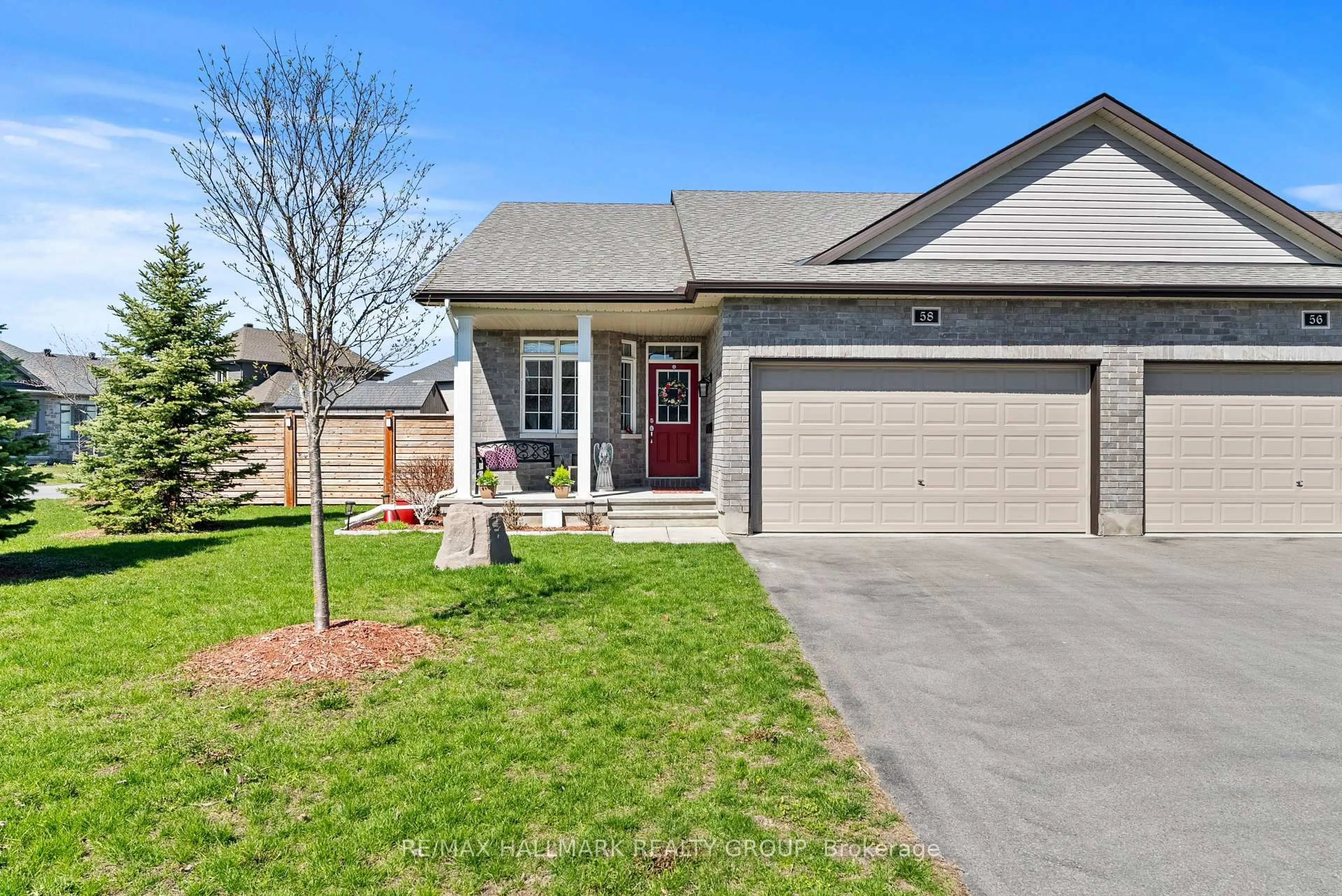 Home with brick exterior material, street for 58 Nixon Farm Dr, Richmond Ontario K0A 2Z0