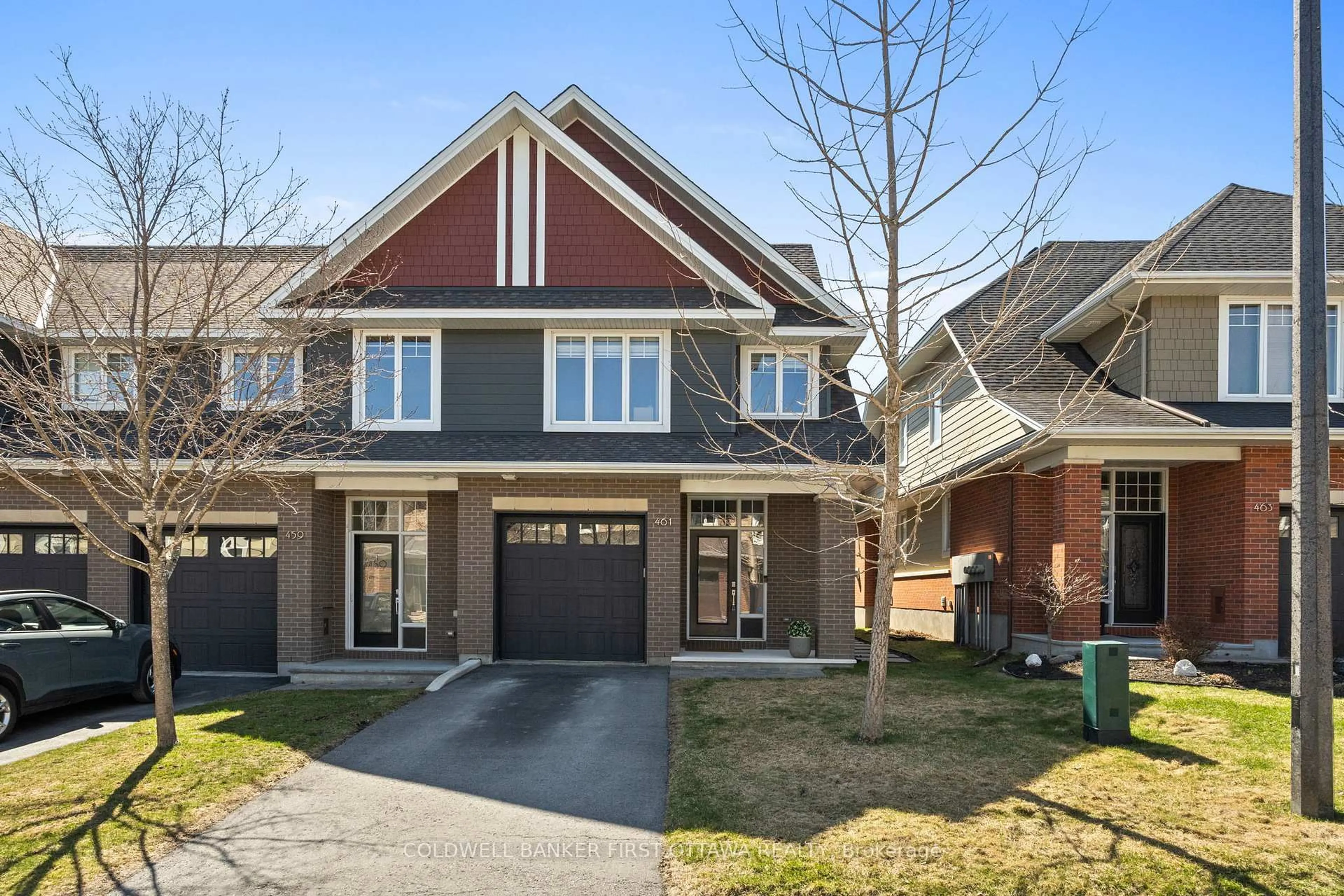 Home with brick exterior material, street for 461 Kilspindie Rdge, Ottawa Ontario K2J 6A4