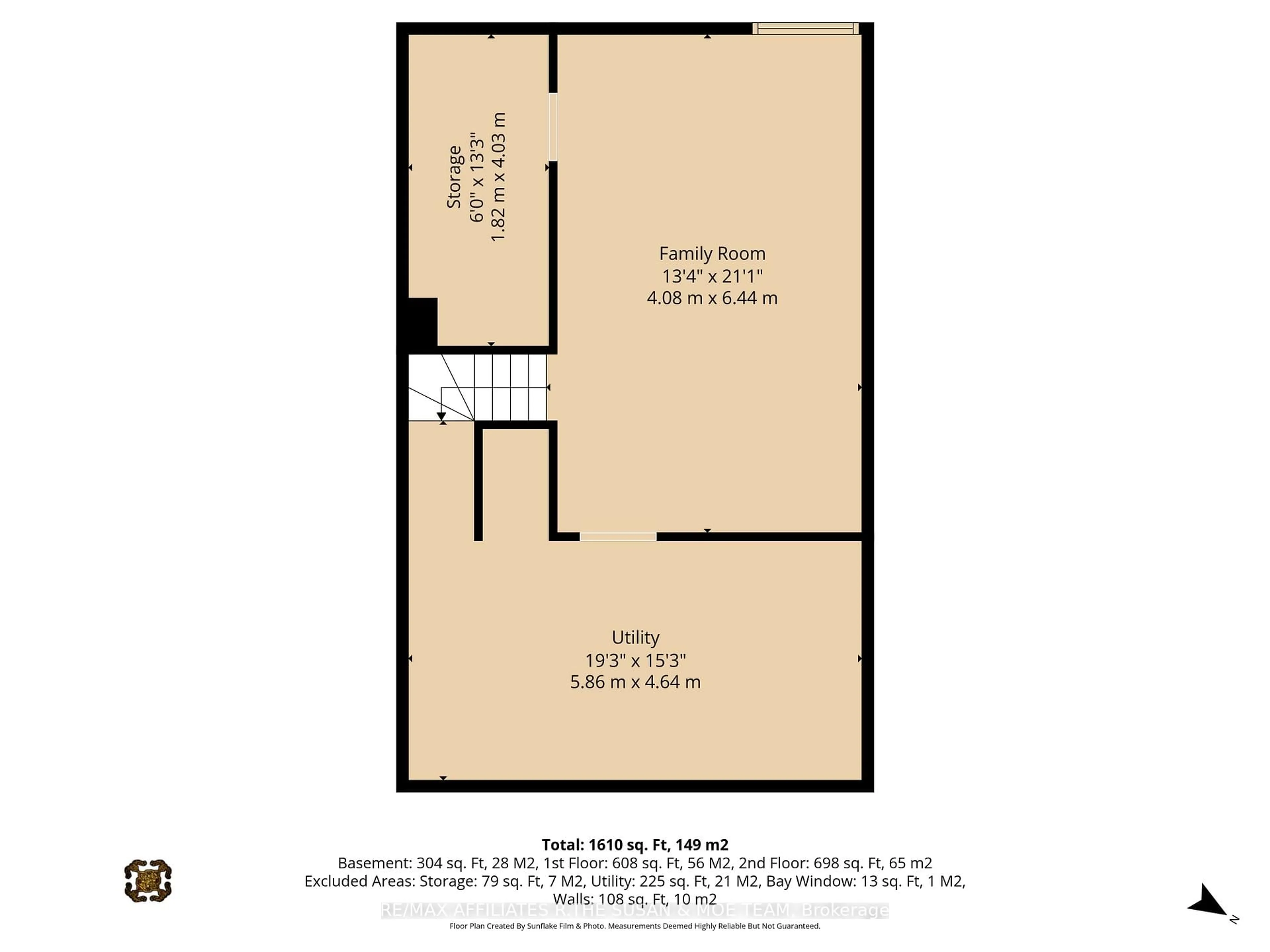 Floor plan for 35 Monterey Dr, Ottawa Ontario K2H 7A9