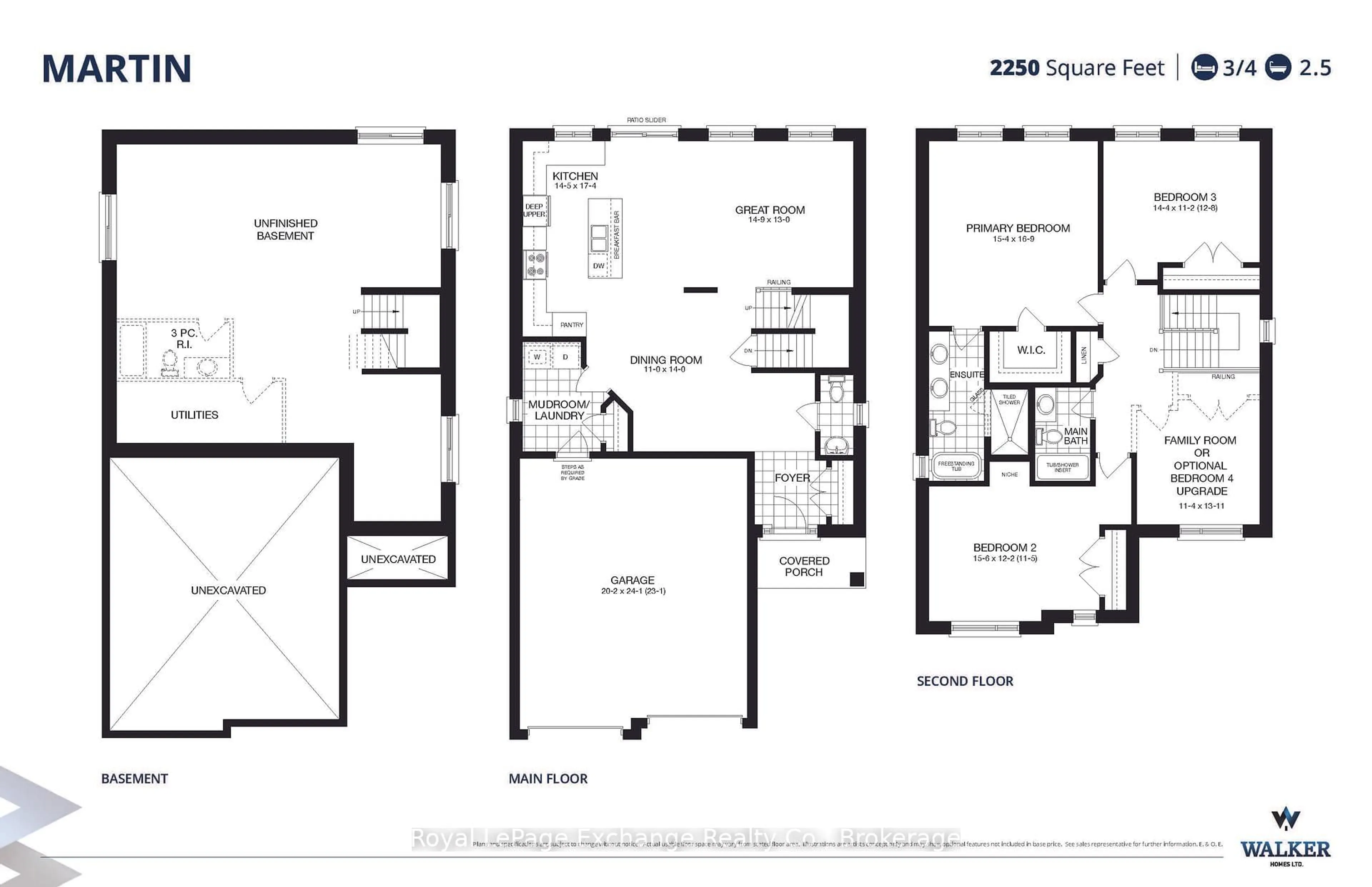 Floor plan for 333 Mary Rose Ave, Saugeen Shores Ontario N0H 2C3
