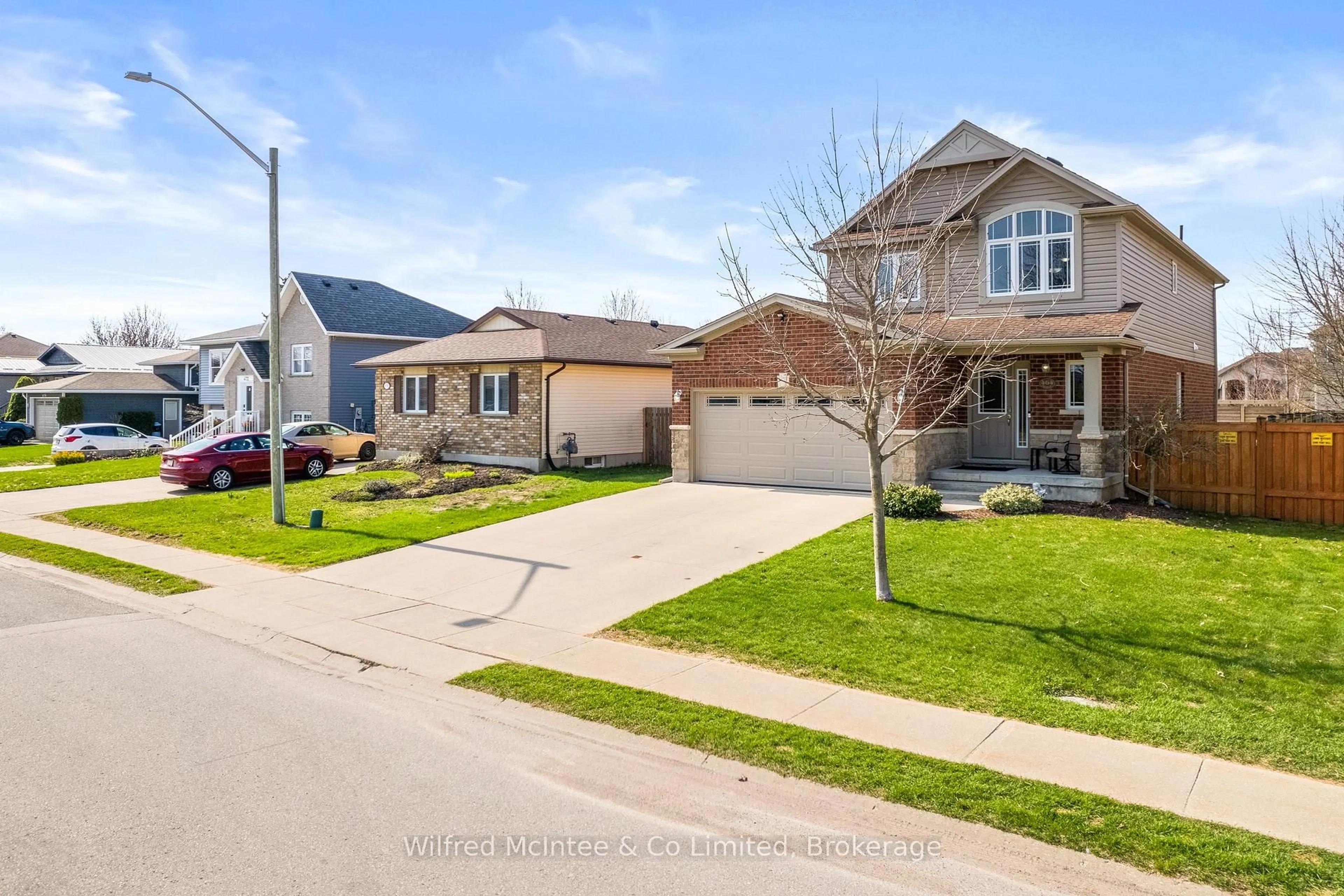 A pic from outside/outdoor area/front of a property/back of a property/a pic from drone, street for 464 Joseph St, Saugeen Shores Ontario N0H 2C2