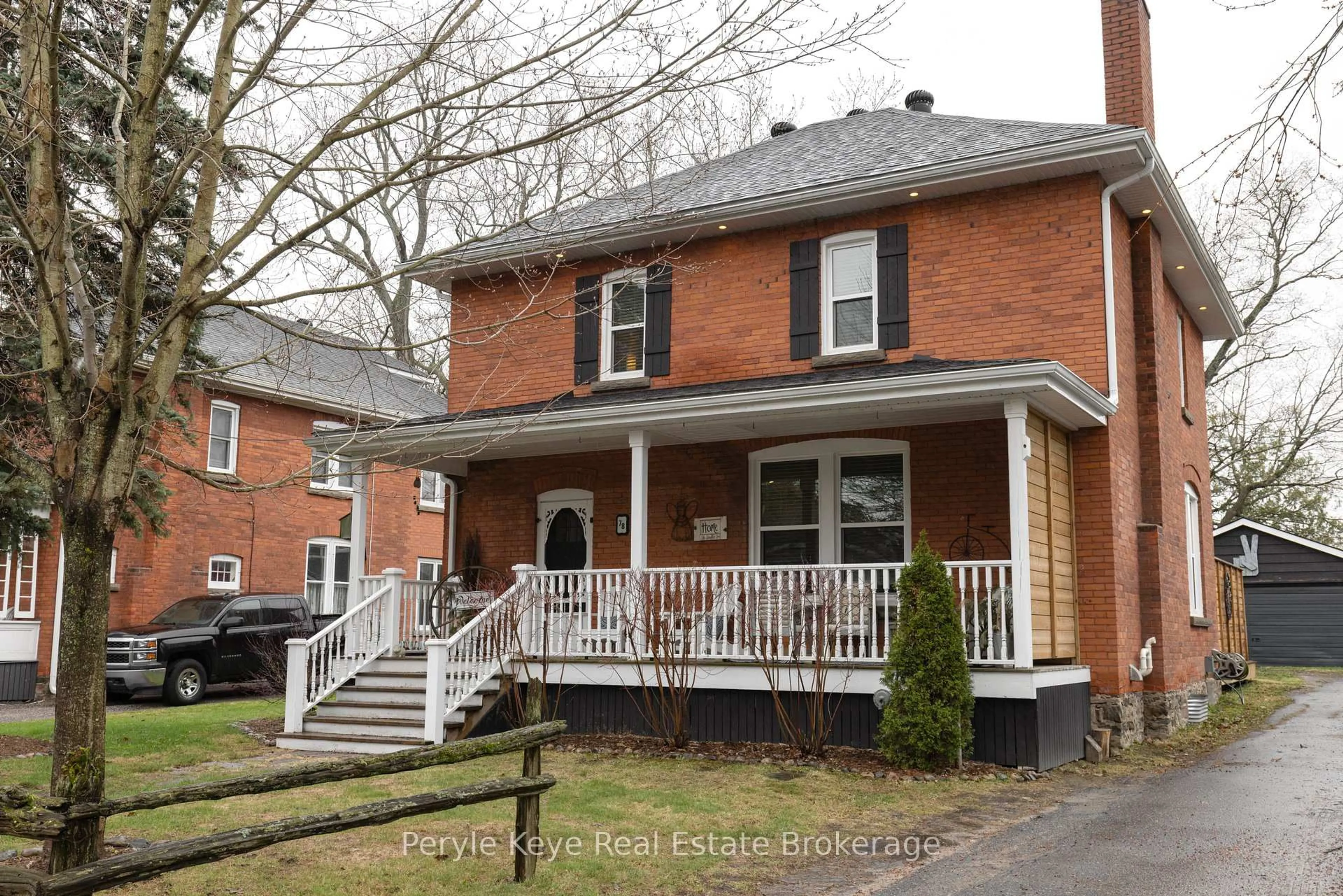 Home with brick exterior material, street for 78 McMurray St, Bracebridge Ontario P1L 2A1