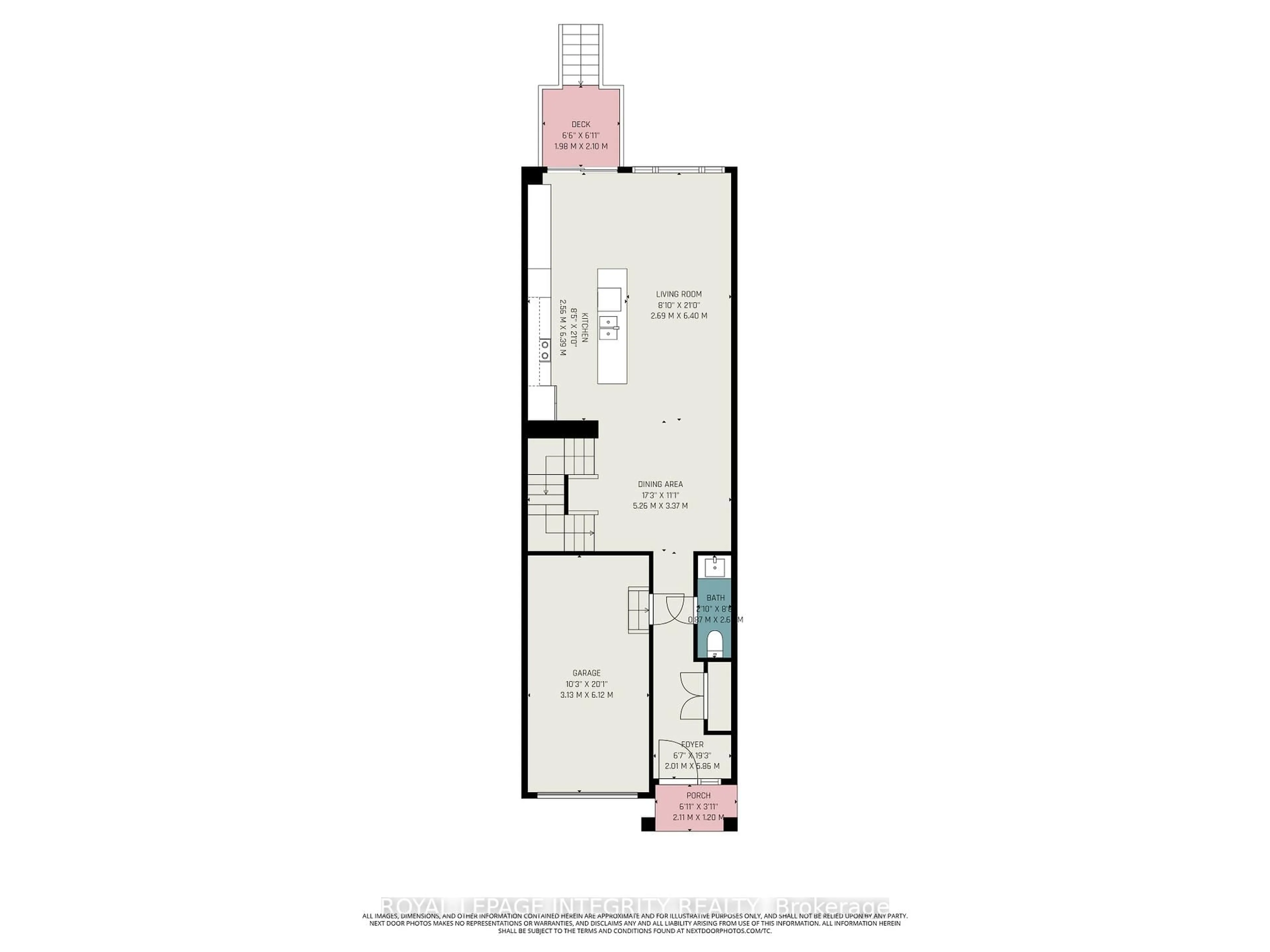 Floor plan for 3 Borland Dr, Carleton Place Ontario K7C 0K7