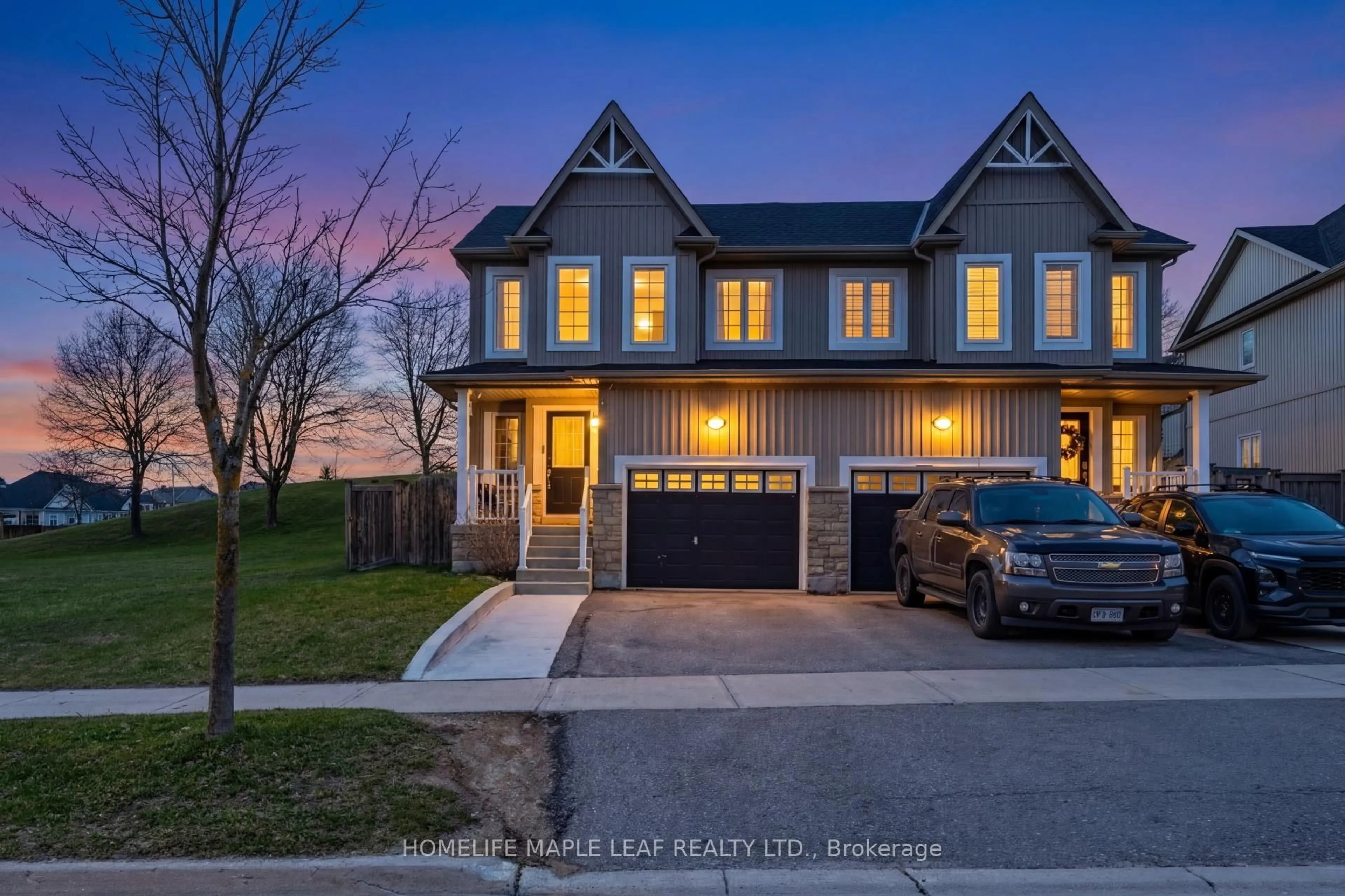 Home with brick exterior material, street for 420 Orvis Cres, Shelburne Ontario L0N 1S2