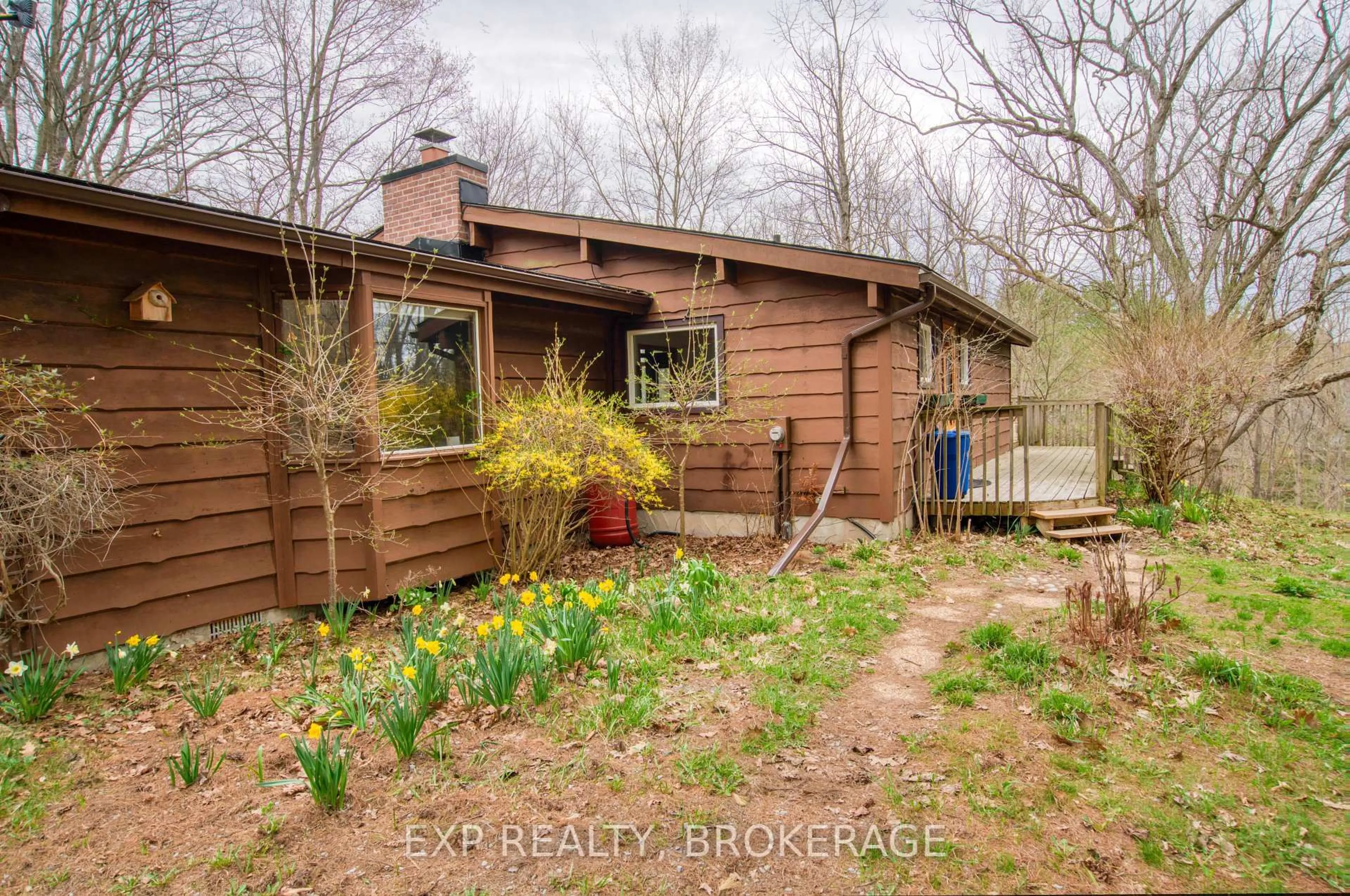 A pic from outside/outdoor area/front of a property/back of a property/a pic from drone, forest/trees view for 1026 DESERT CREEK Lane, Hartington Ontario K0H 1W0