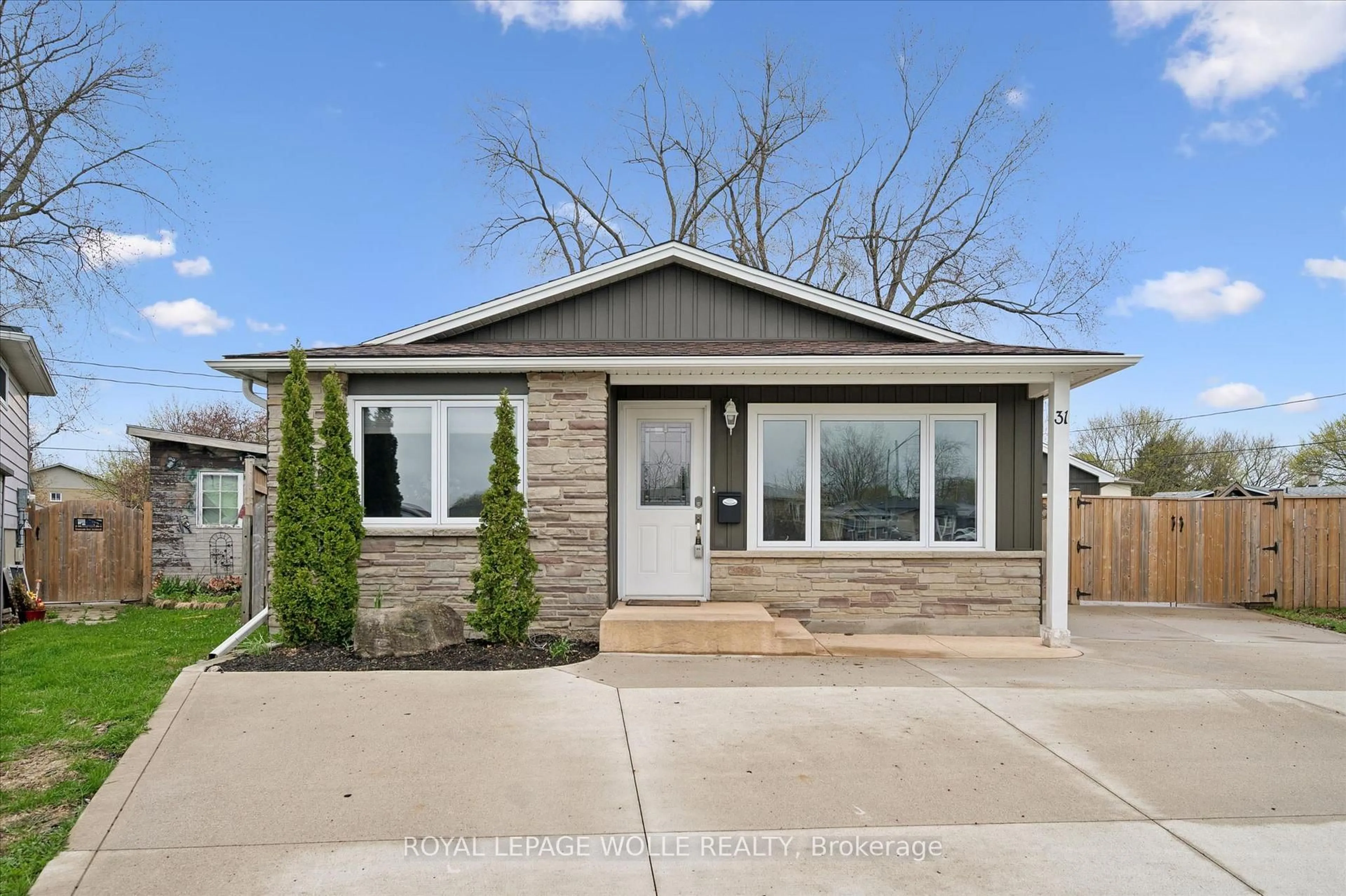 Home with brick exterior material, street for 31 ASPEN Cres, Woolwich Ontario N3B 1J7