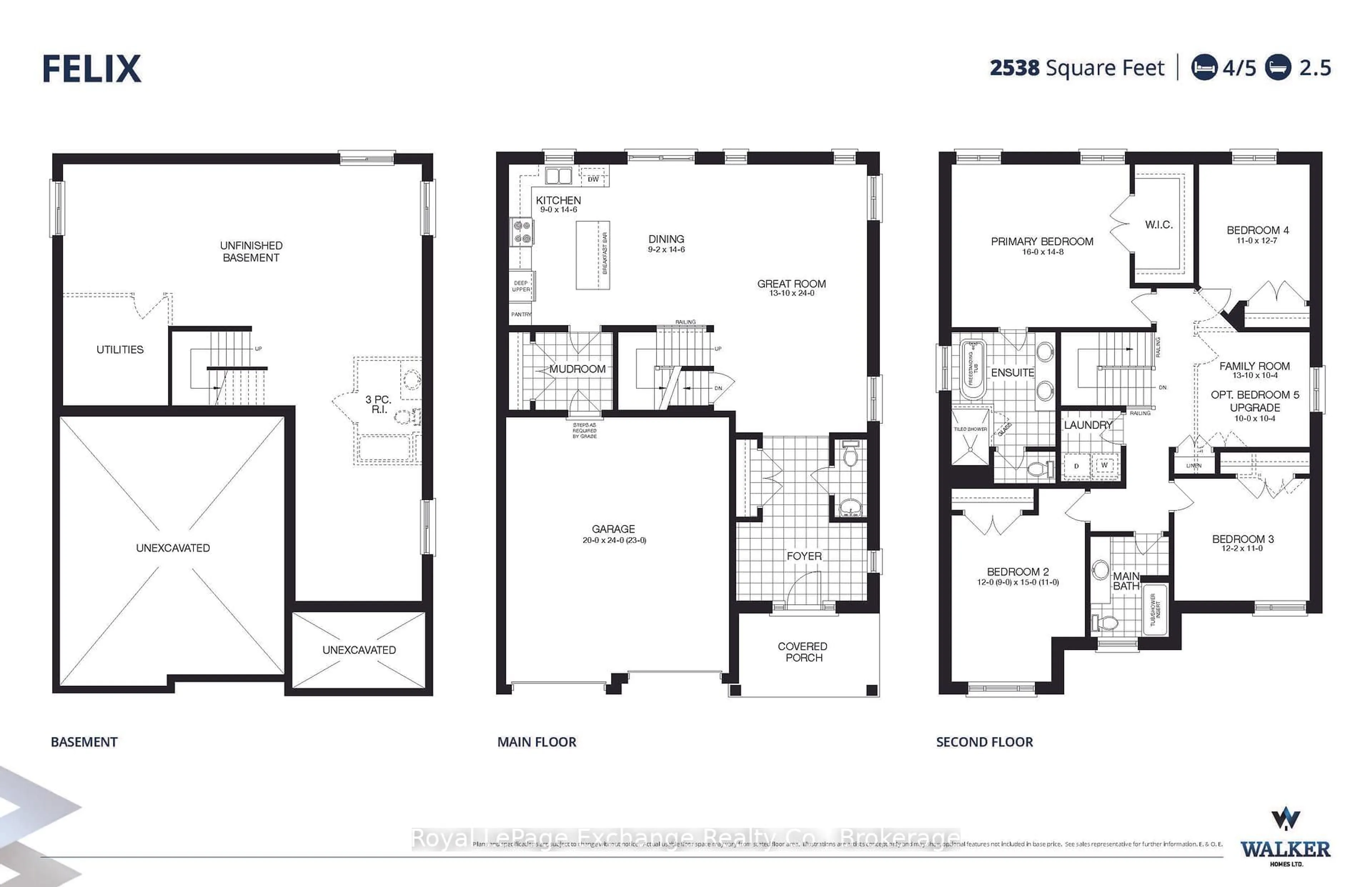 Floor plan for 273 Mary Rose Ave, Saugeen Shores Ontario N0H 2C3