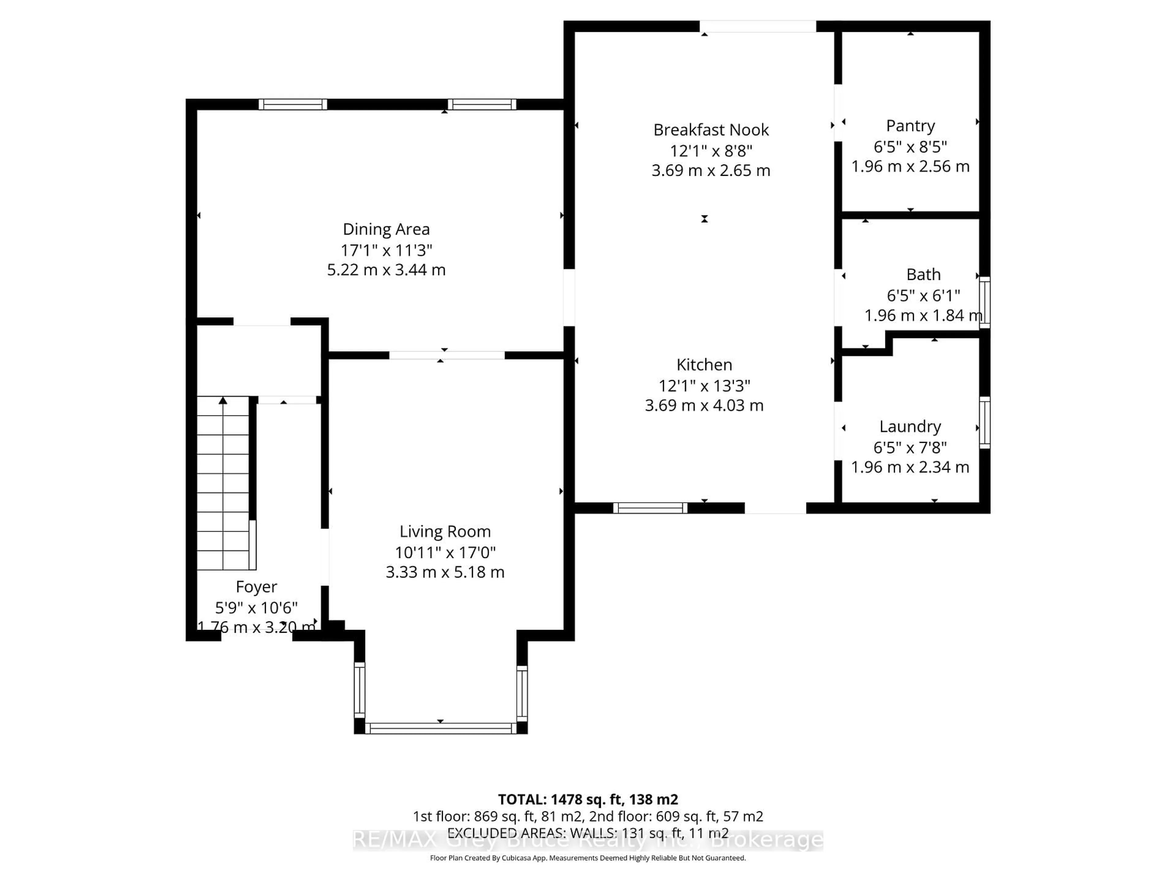 Floor plan for 44 Alice St, Blue Mountains Ontario N0H 2P0