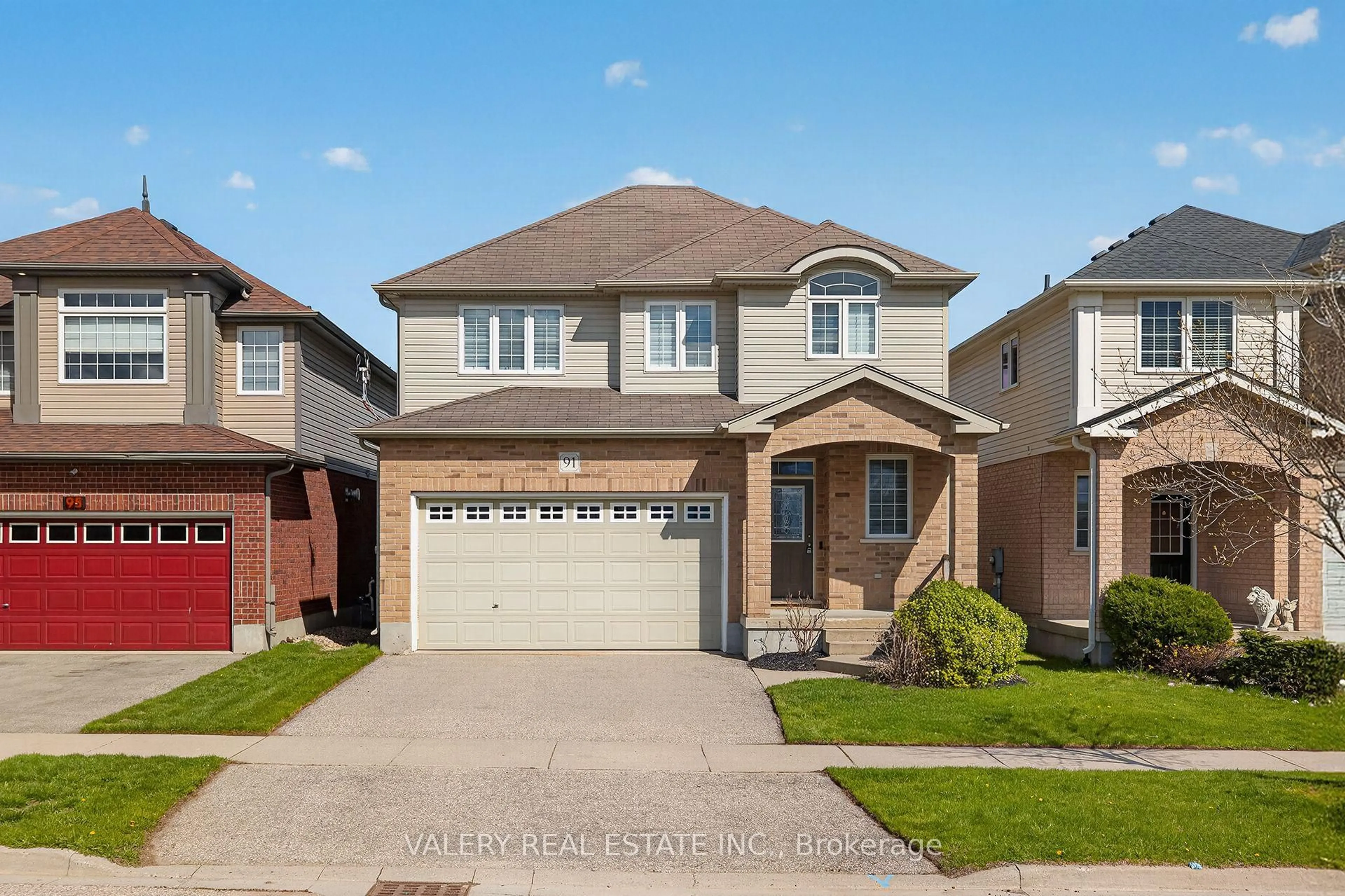 Home with brick exterior material, street for 91 Townsend Dr, Woolwich Ontario N0B 1M0
