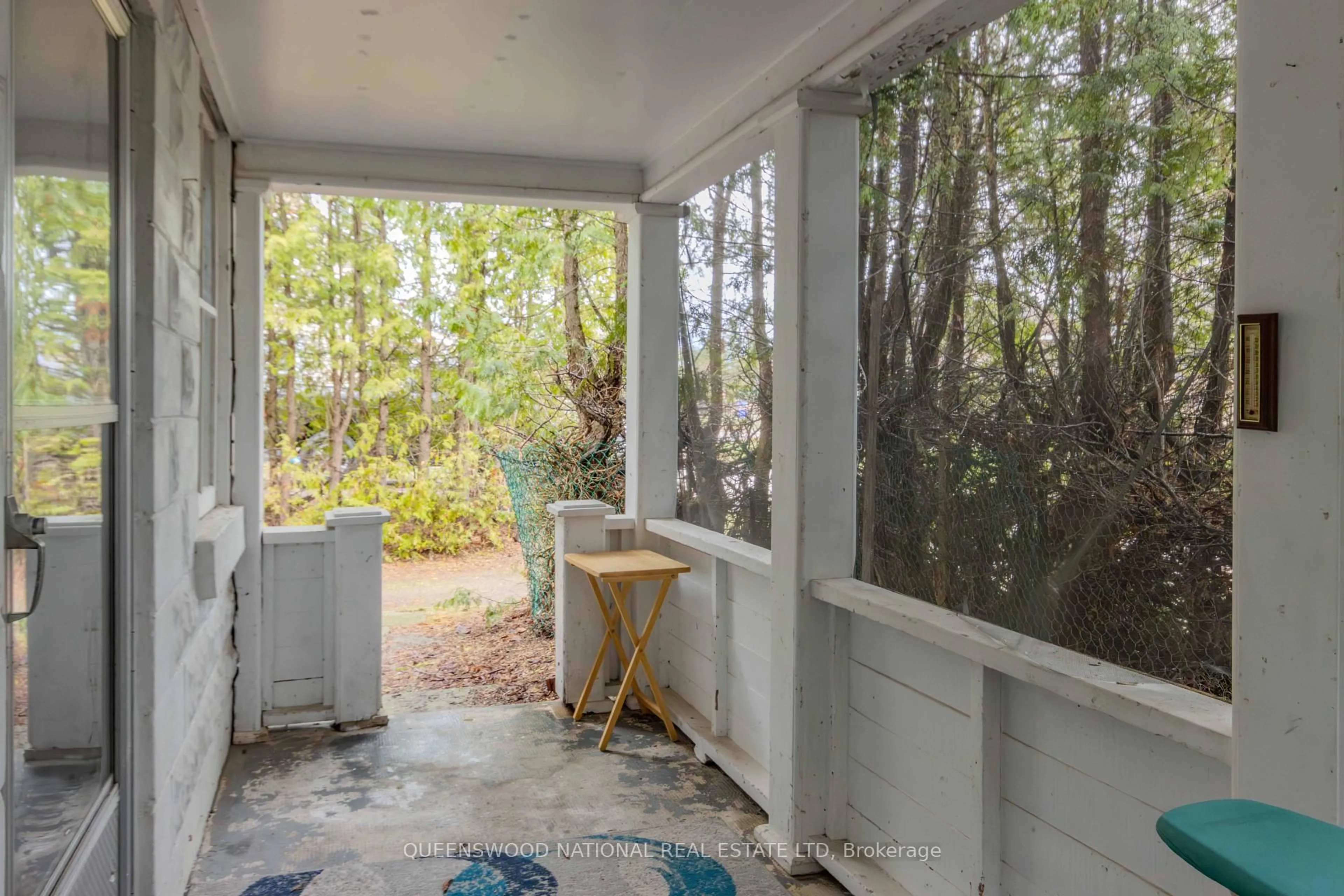 Patio, forest/trees view for 8 Ryan St, Killaloe Ontario K0J 2A0