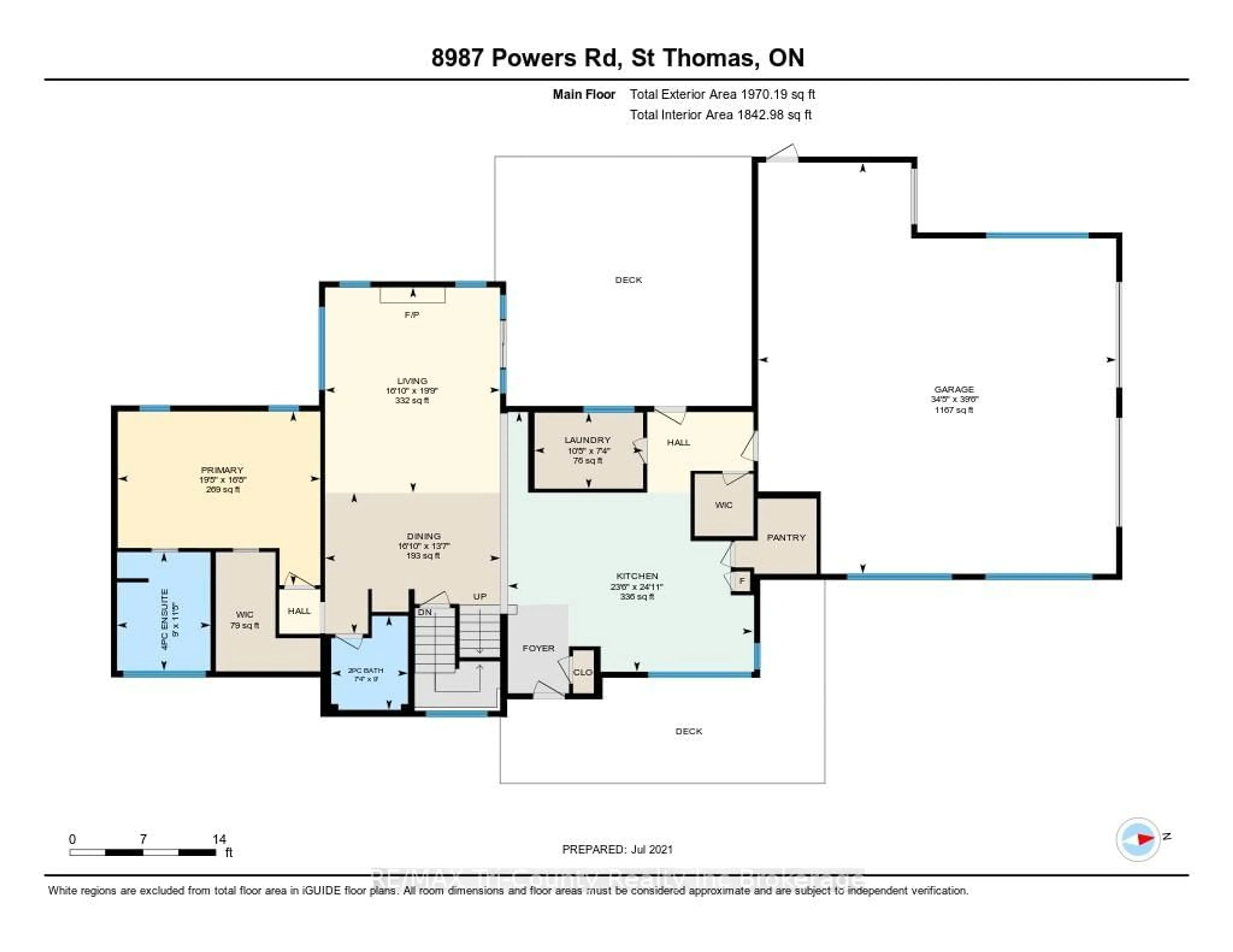 Floor plan for 8987 Powers Rd, Central Elgin Ontario N5P 3S7