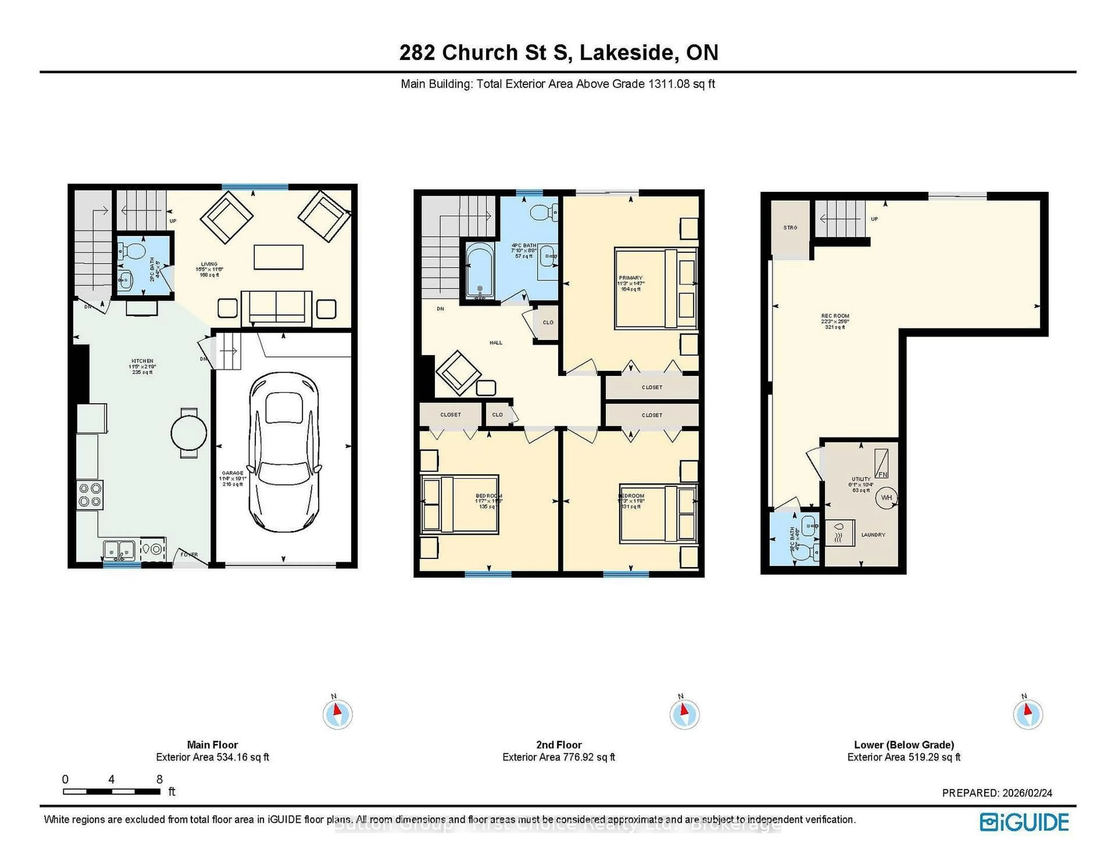 Floor plan for 282 Church St, St. Marys Ontario N4X 1B9
