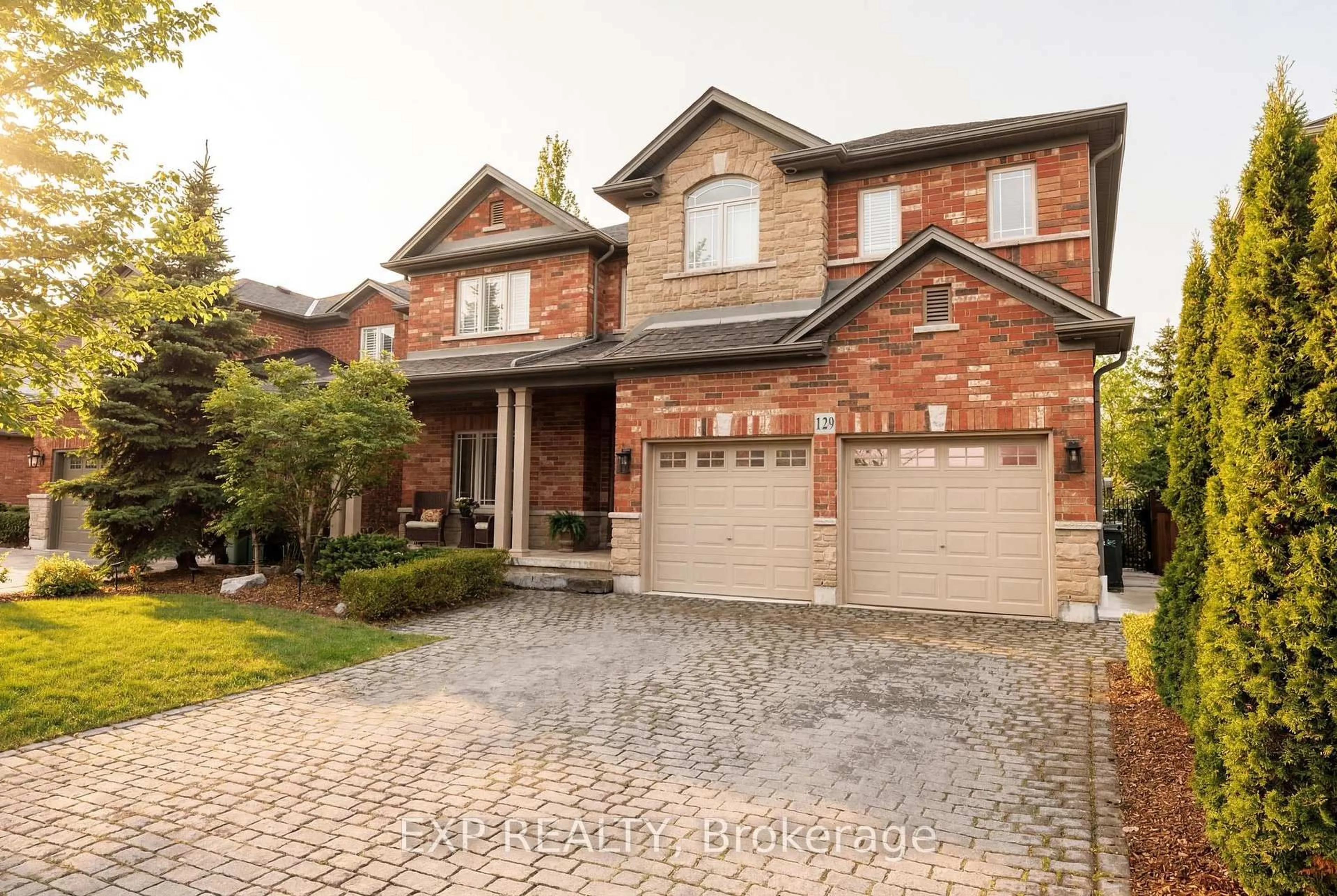 Home with brick exterior material, street for 129 Magnificent Way, Hamilton Ontario L0R 1C0