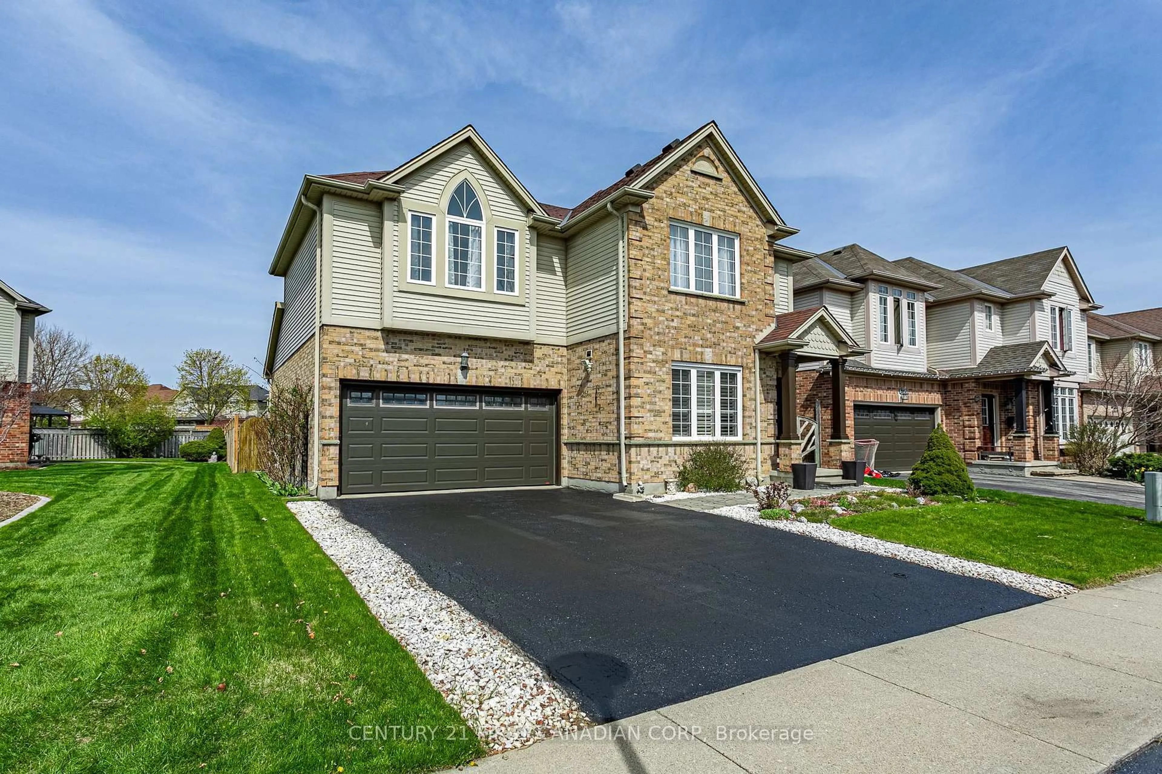 Home with brick exterior material, street for 261 South Leaksdale Circ, London South Ontario N6M 1K3
