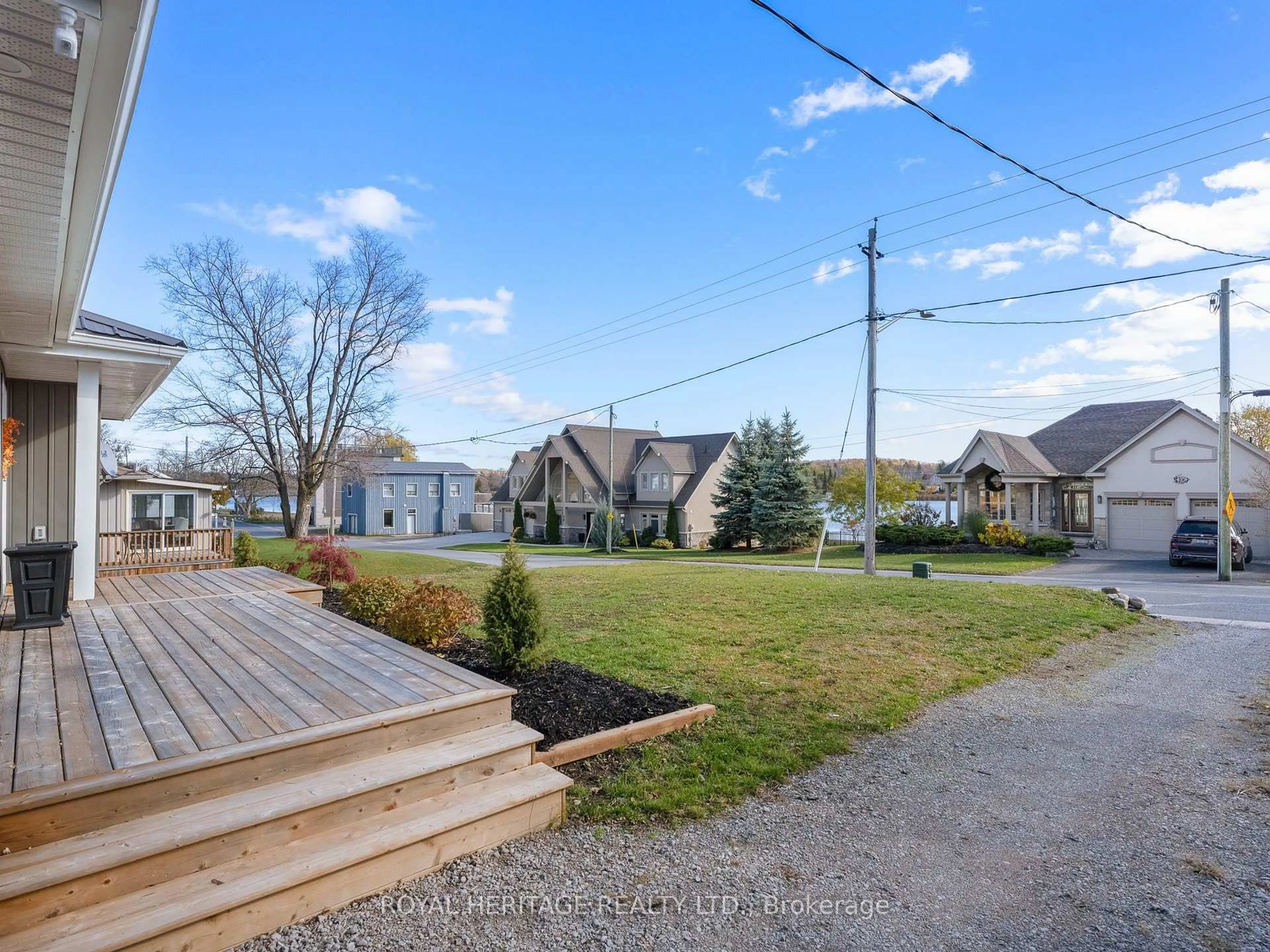 A pic from outside/outdoor area/front of a property/back of a property/a pic from drone, street for 105 Front St, Trent Hills Ontario K0L 1Y0