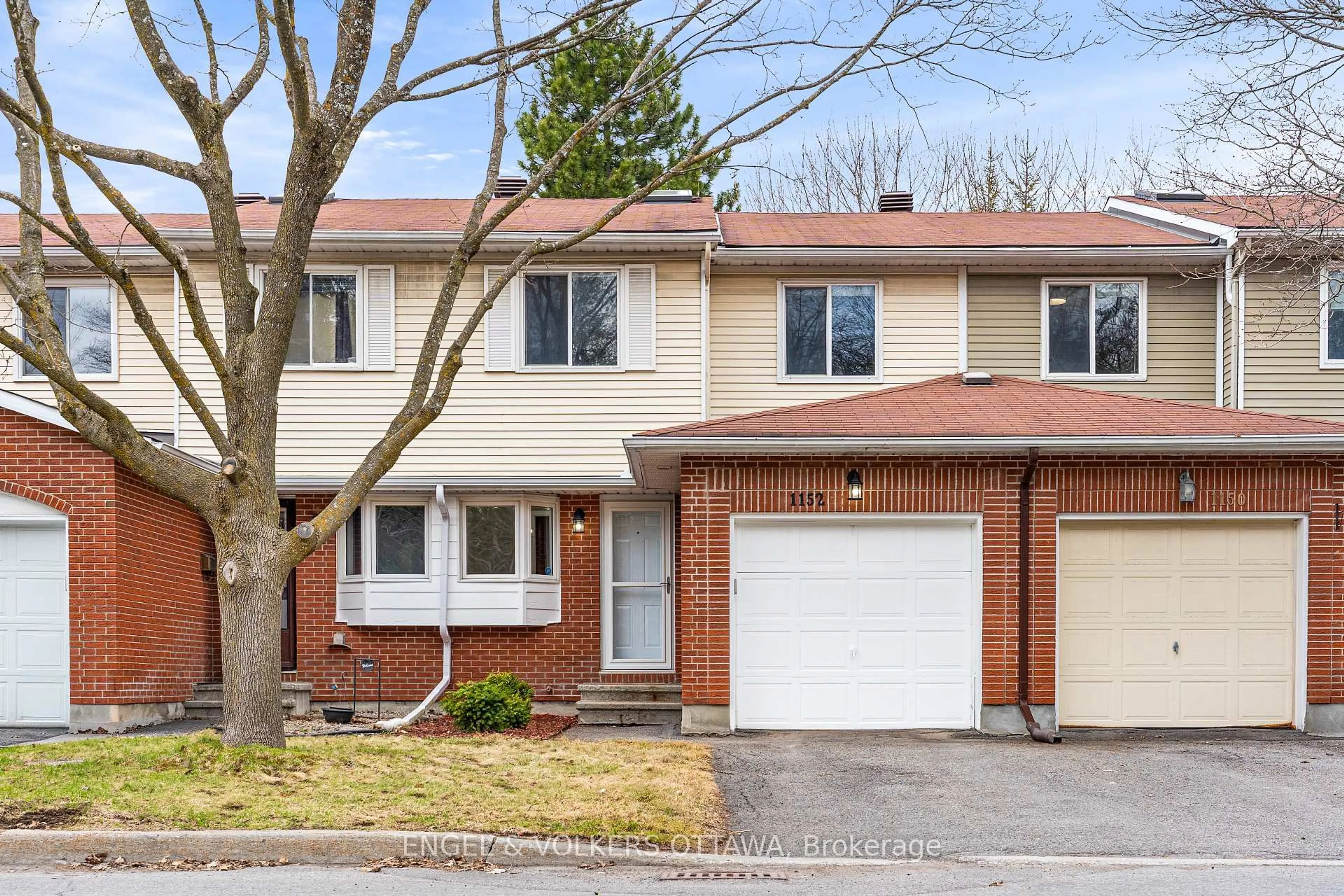 Home with brick exterior material, street for 1152 Des Forets Ave #44, Orleans Ontario K1C 5K6