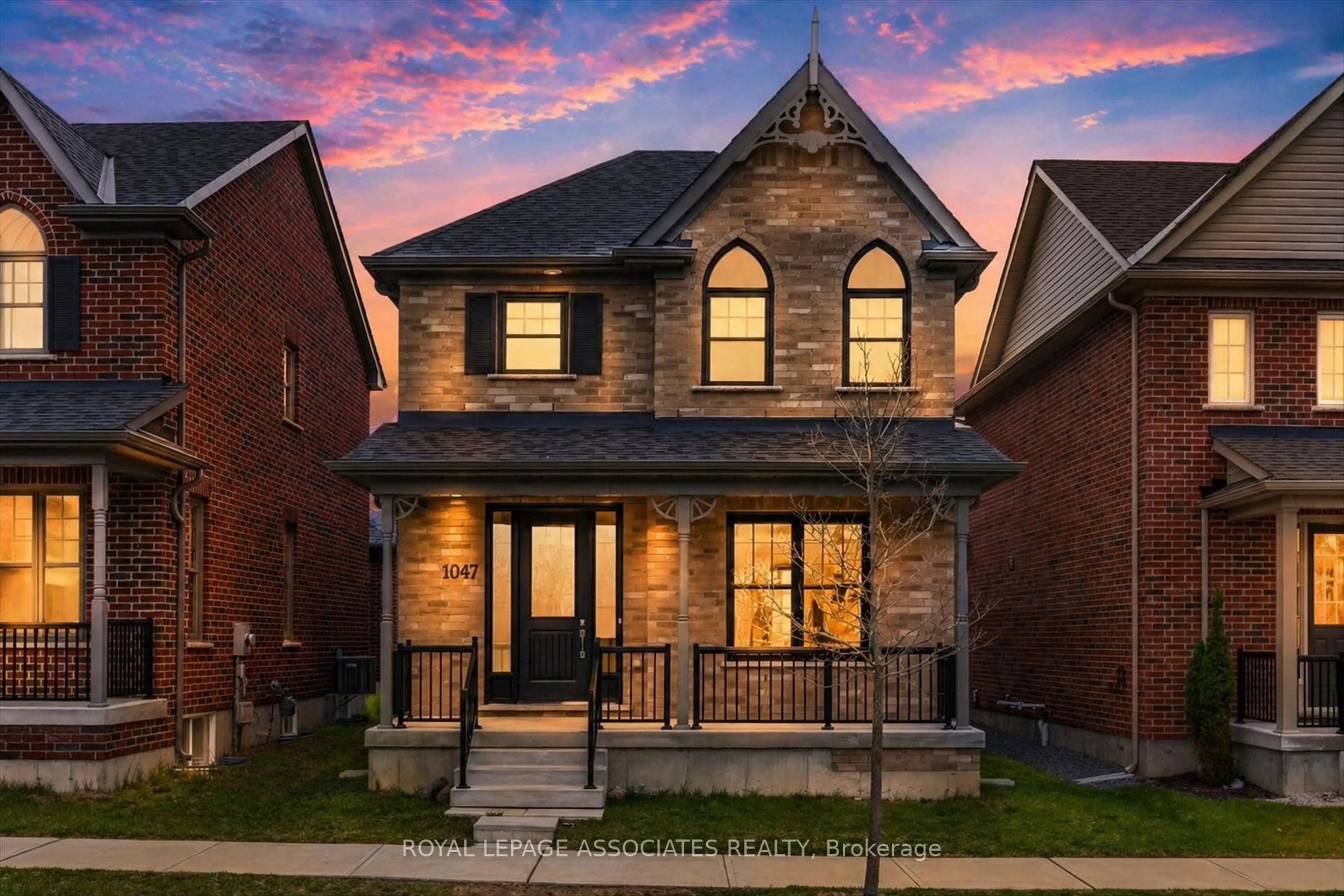 Home with brick exterior material, street for 1047 Rippingale Tr, Peterborough Ontario K9H 0J8