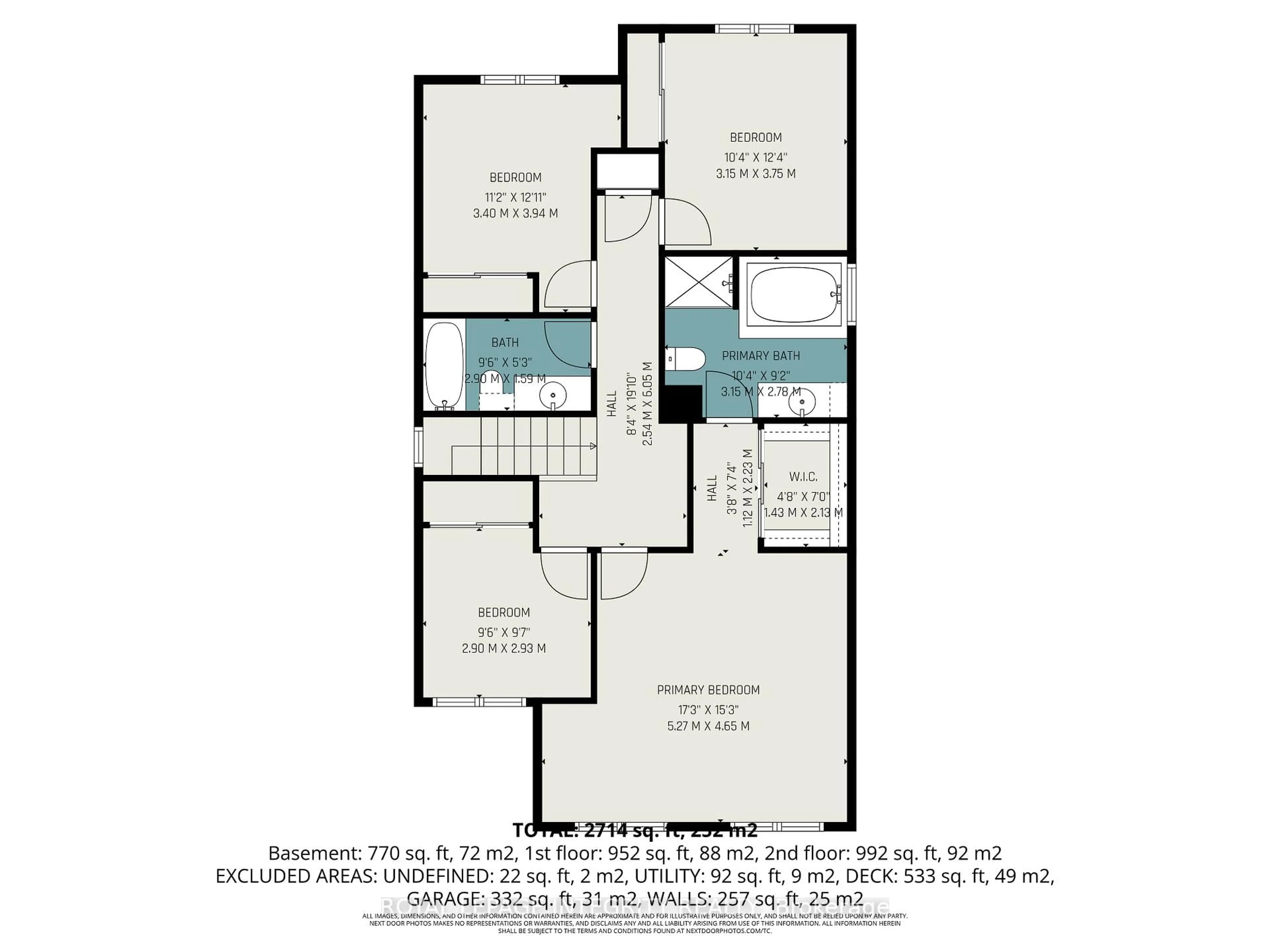 Floor plan for 2103 Gardenway Dr, Ottawa Ontario K4A 3K2