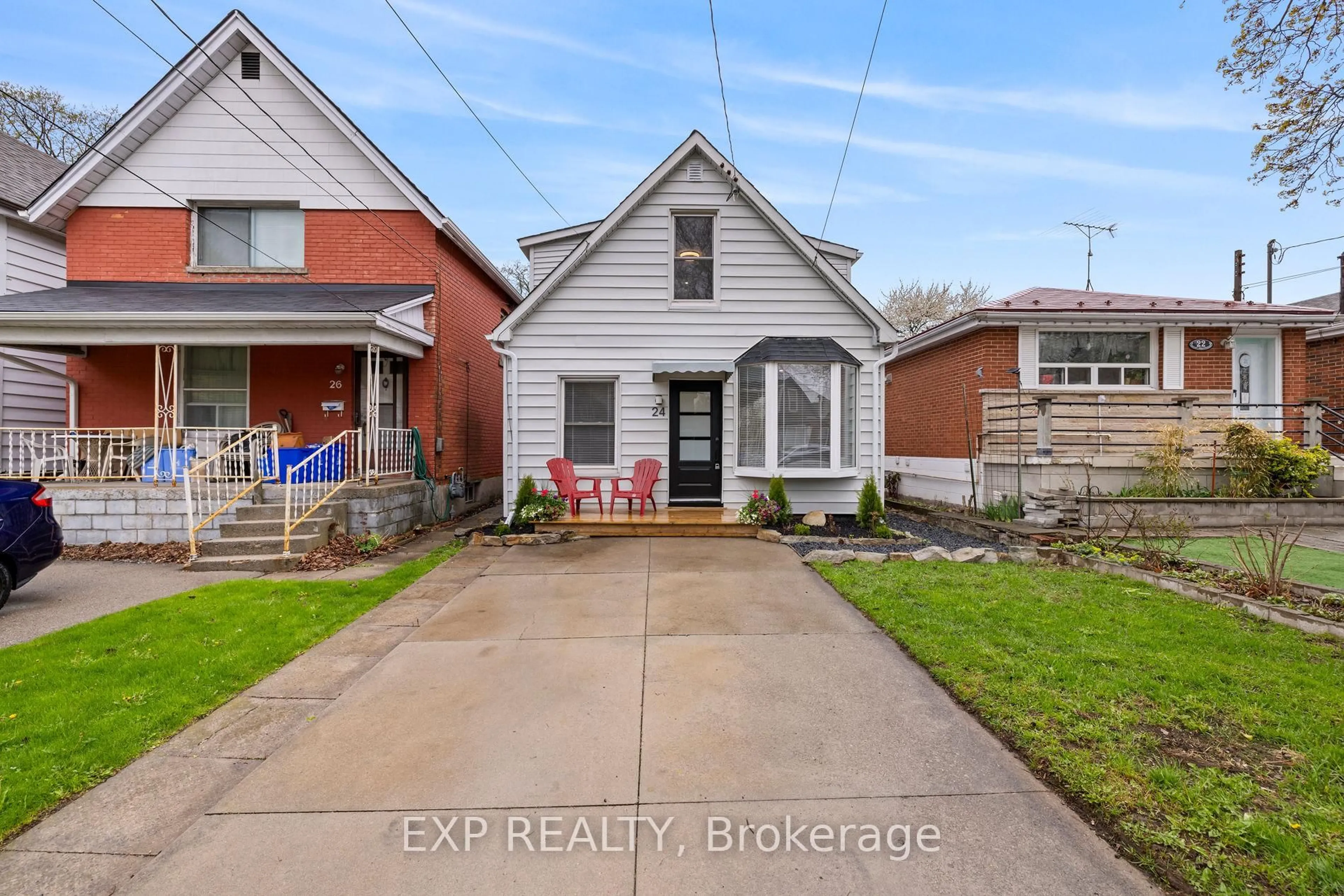 Home with brick exterior material, street for 24 East 24th St, Hamilton Ontario L8V 2X7
