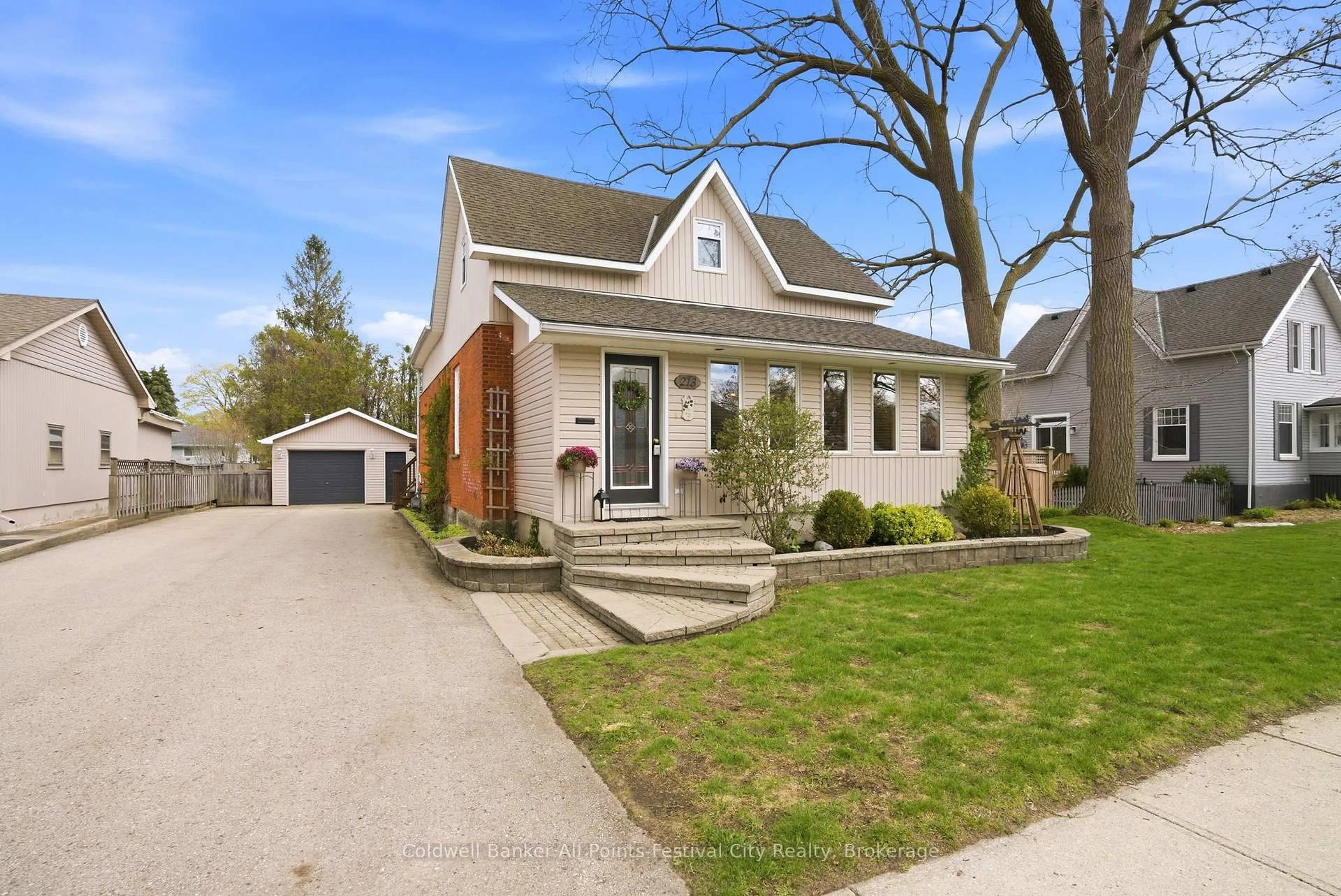 Home with brick exterior material, street for 213 Warren St, Goderich Ontario N7A 3W7