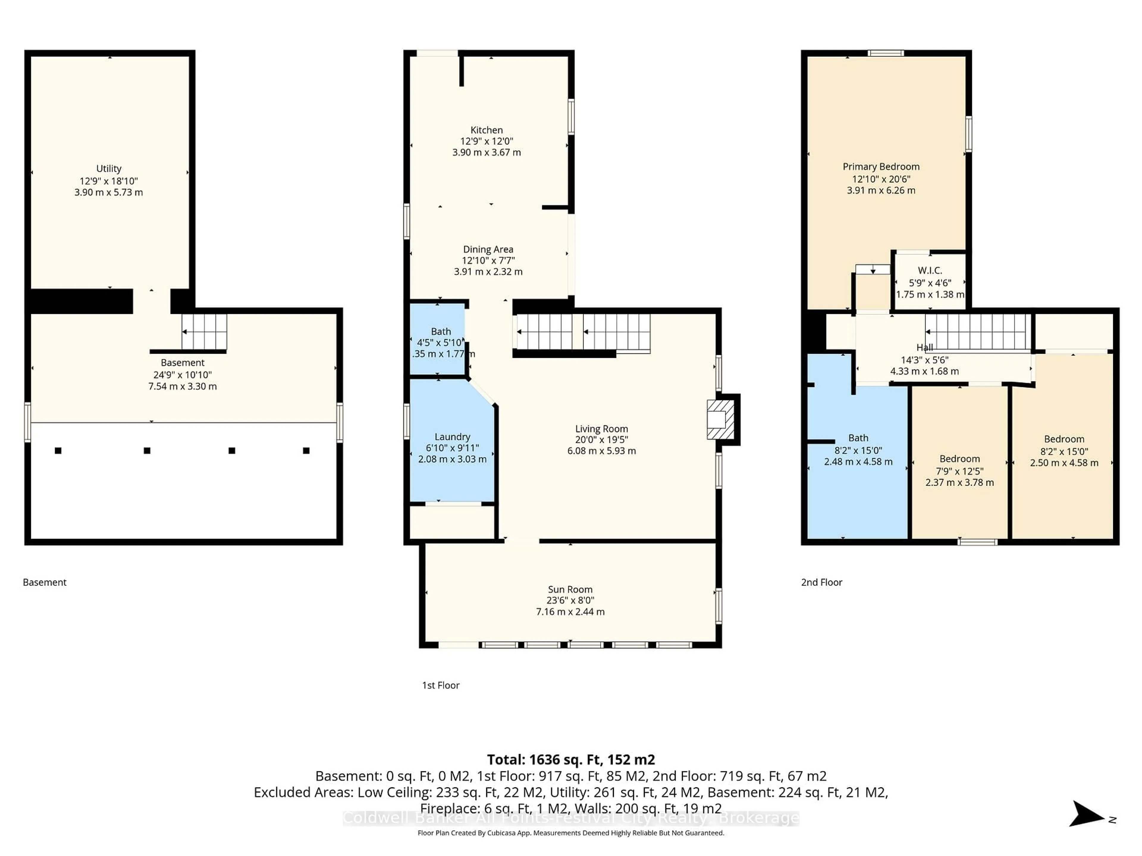 Floor plan for 213 Warren St, Goderich Ontario N7A 3W7