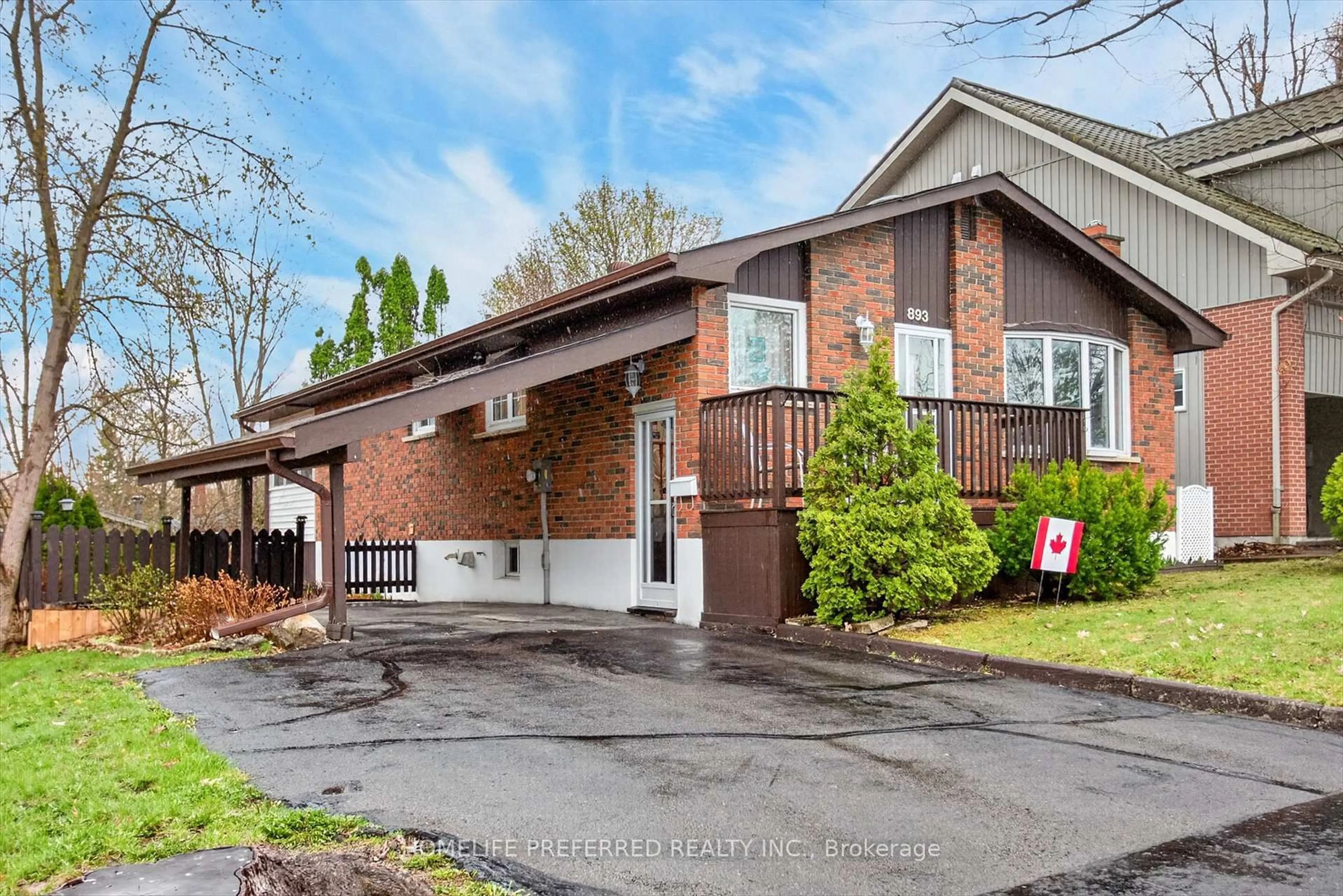 Home with brick exterior material, street for 893 Cumberland Ave, Peterborough Ontario K9H 7B3