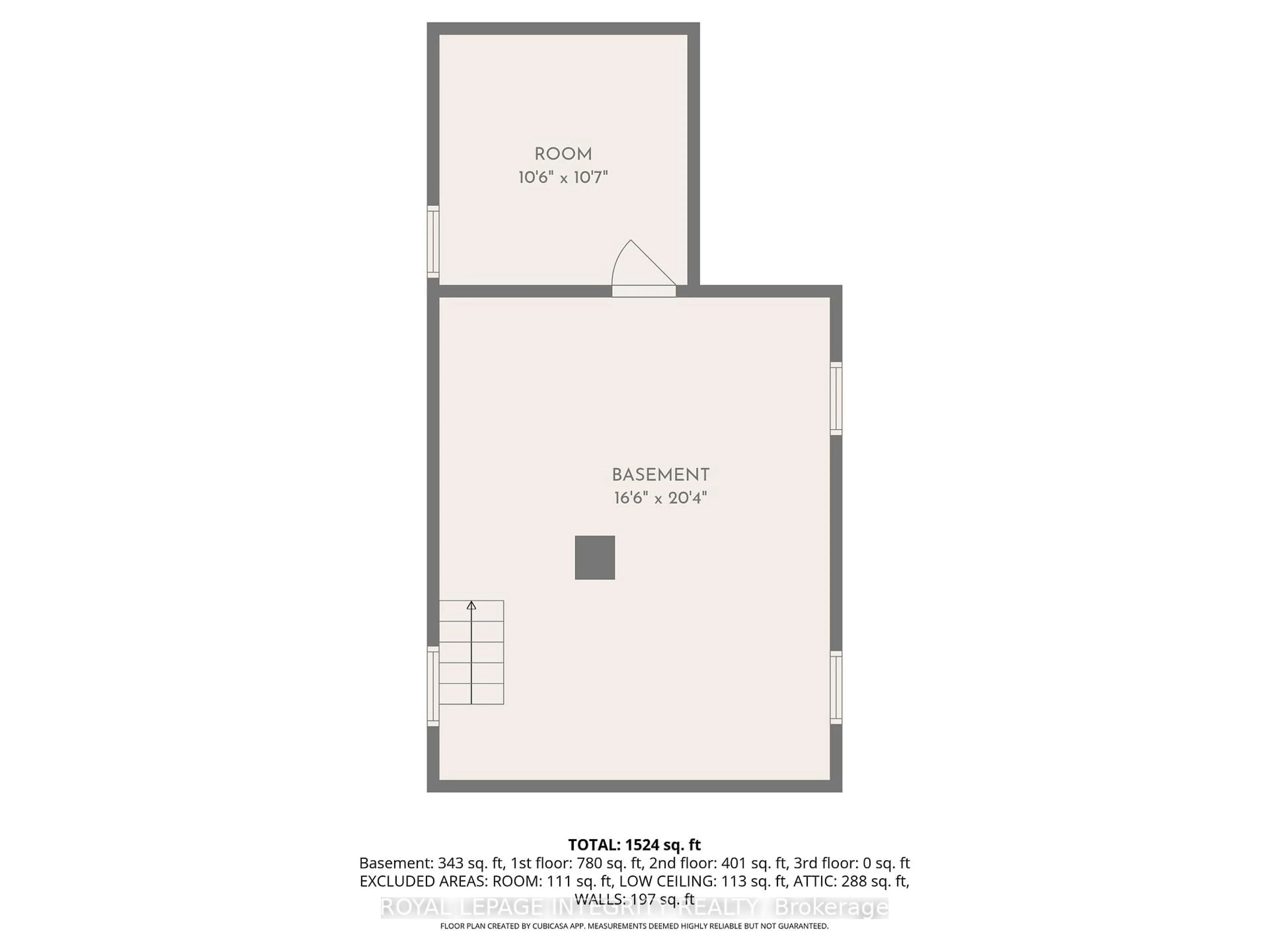 Floor plan for 15 James St, Smiths Falls Ontario K7A 1W7