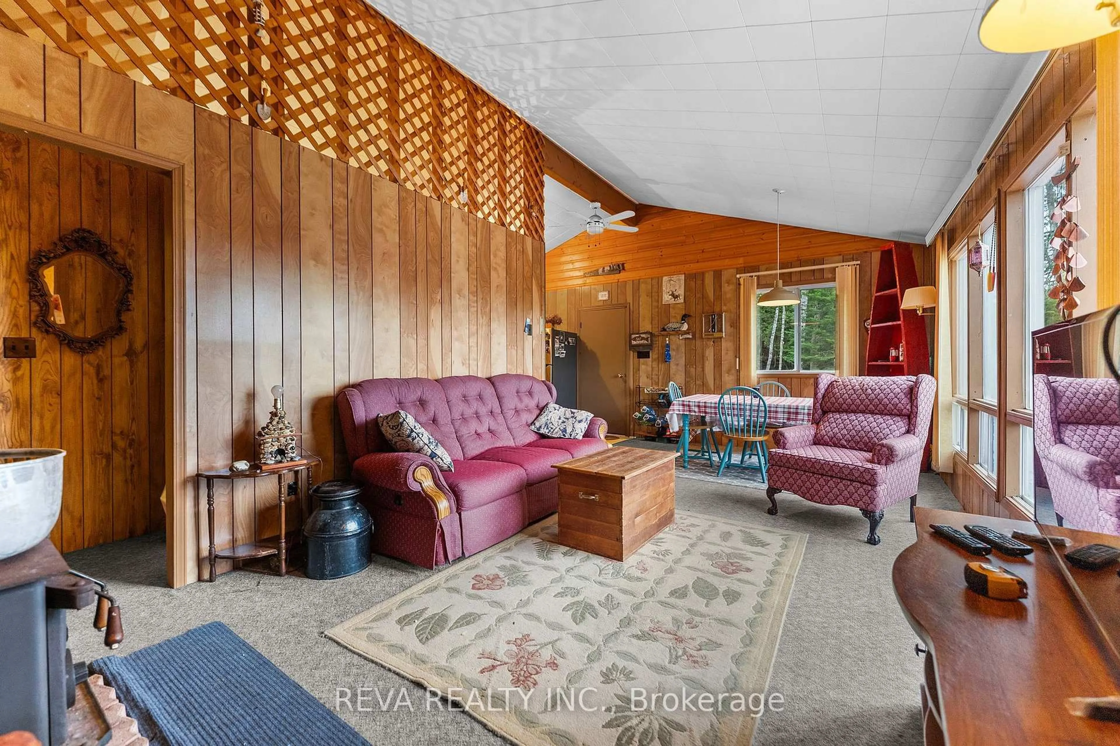 Living room with furniture, unknown for 115 West Mullet Lake Dr, Bancroft Ontario K0L 1C0