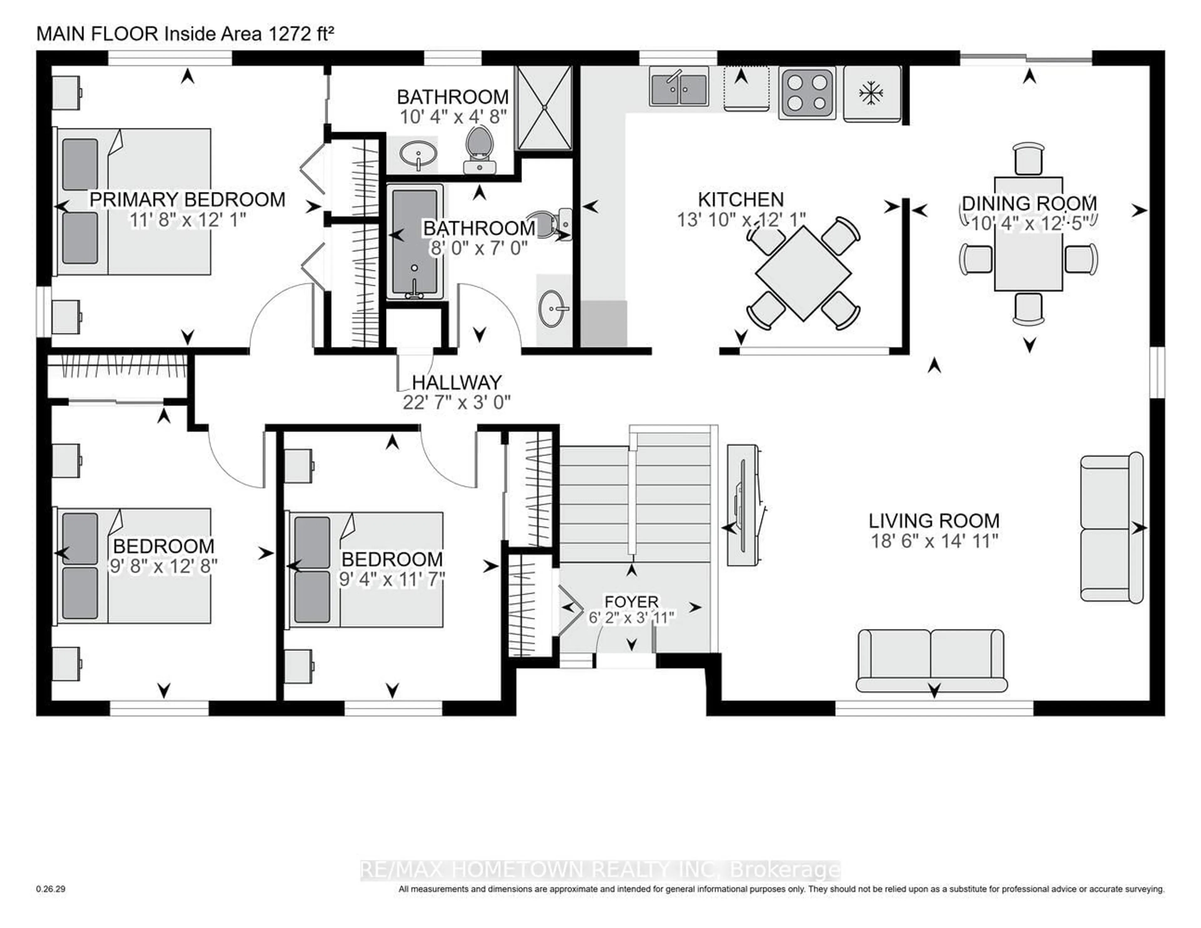 Floor plan for 16 Graham Lake Rd, Front of Yonge Ontario K0E 1R0