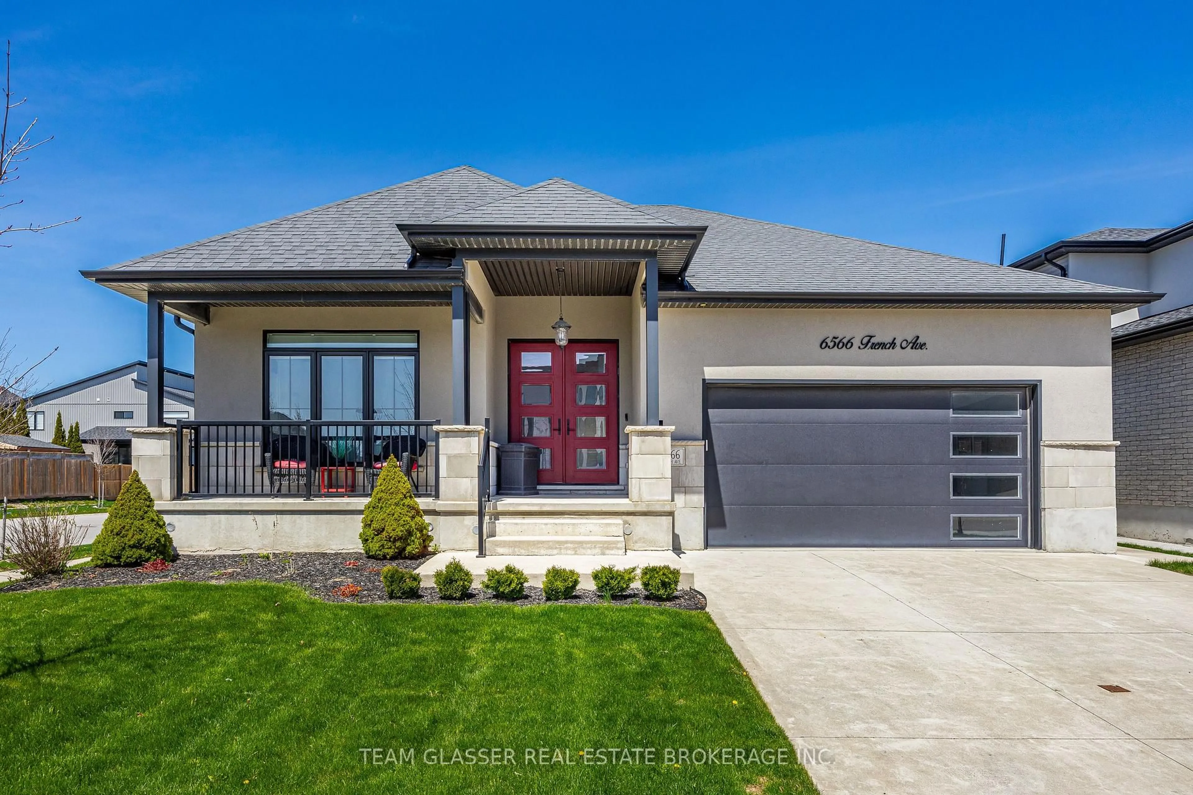 Home with brick exterior material, street for 6566 French Ave, London South Ontario N6P 0G5