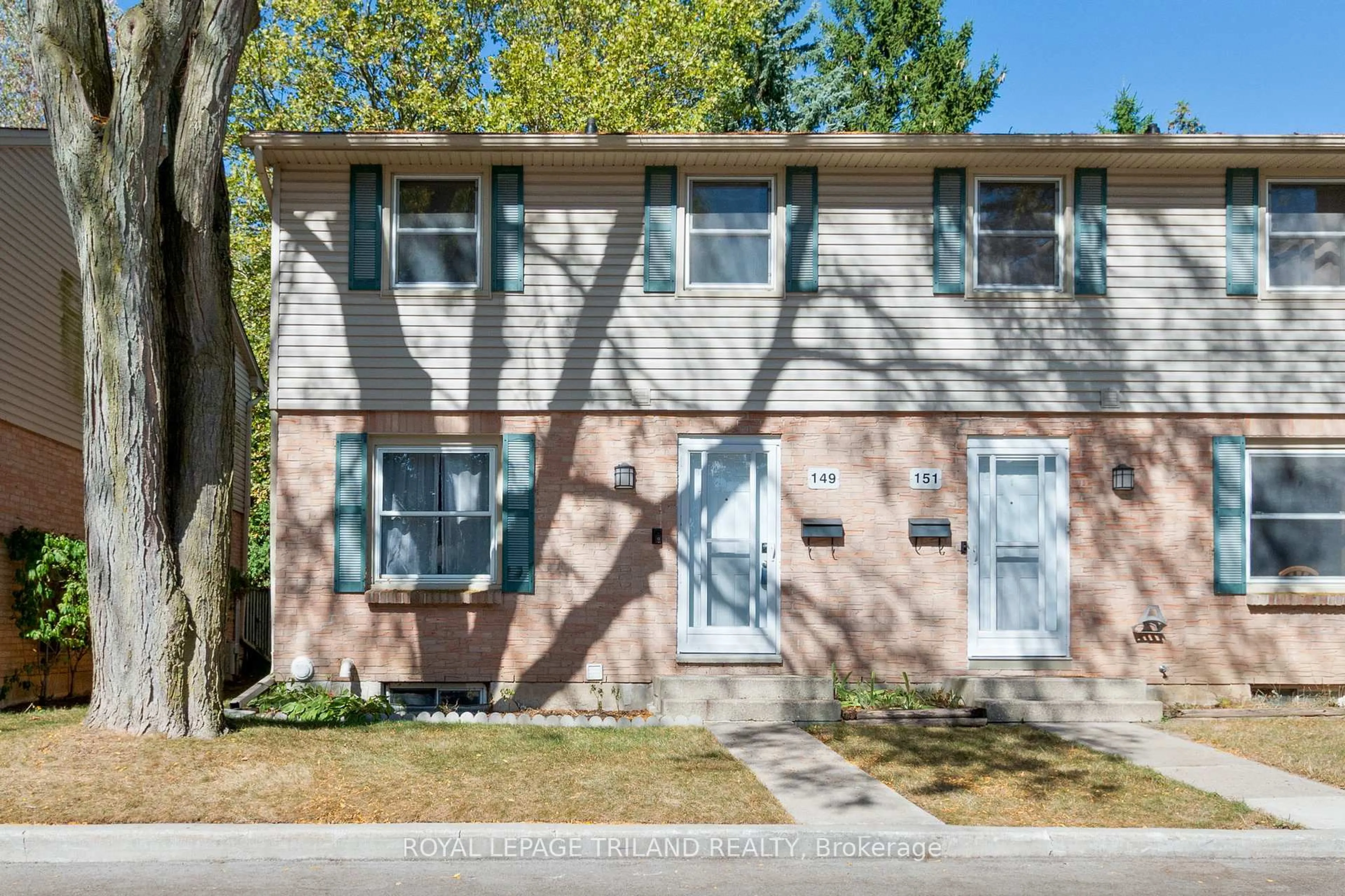 Home with brick exterior material, street for 1247 Huron St #149, London East Ontario N5Y 4X7