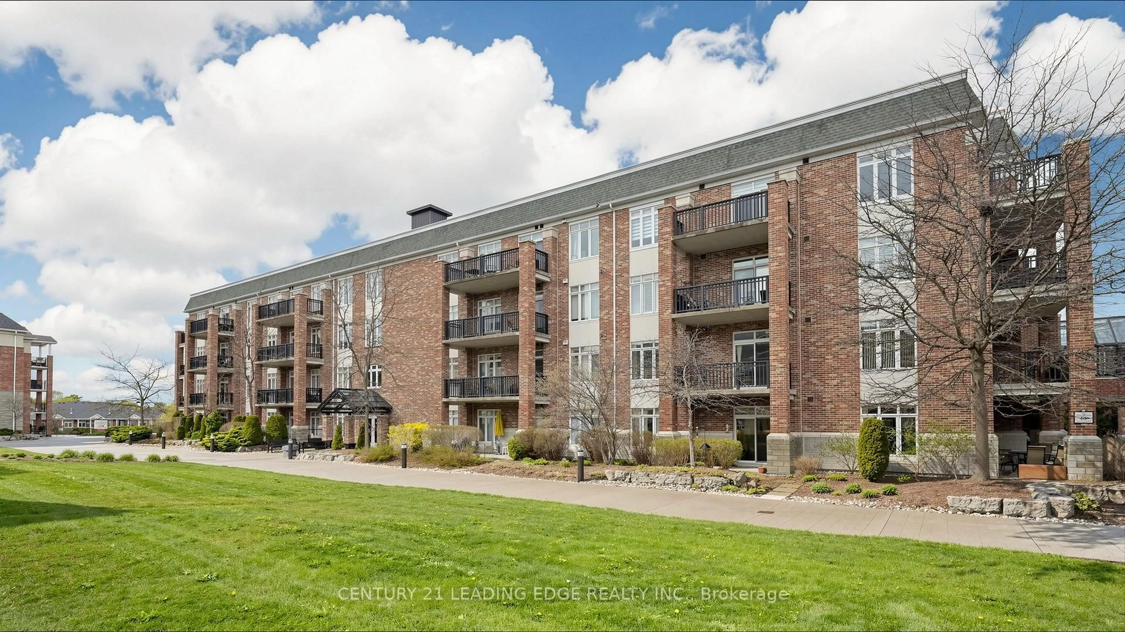 A pic from outside/outdoor area/front of a property/back of a property/a pic from drone, unknown for 65 BAYBERRY Dr #C106, Guelph Ontario N1G 4X7