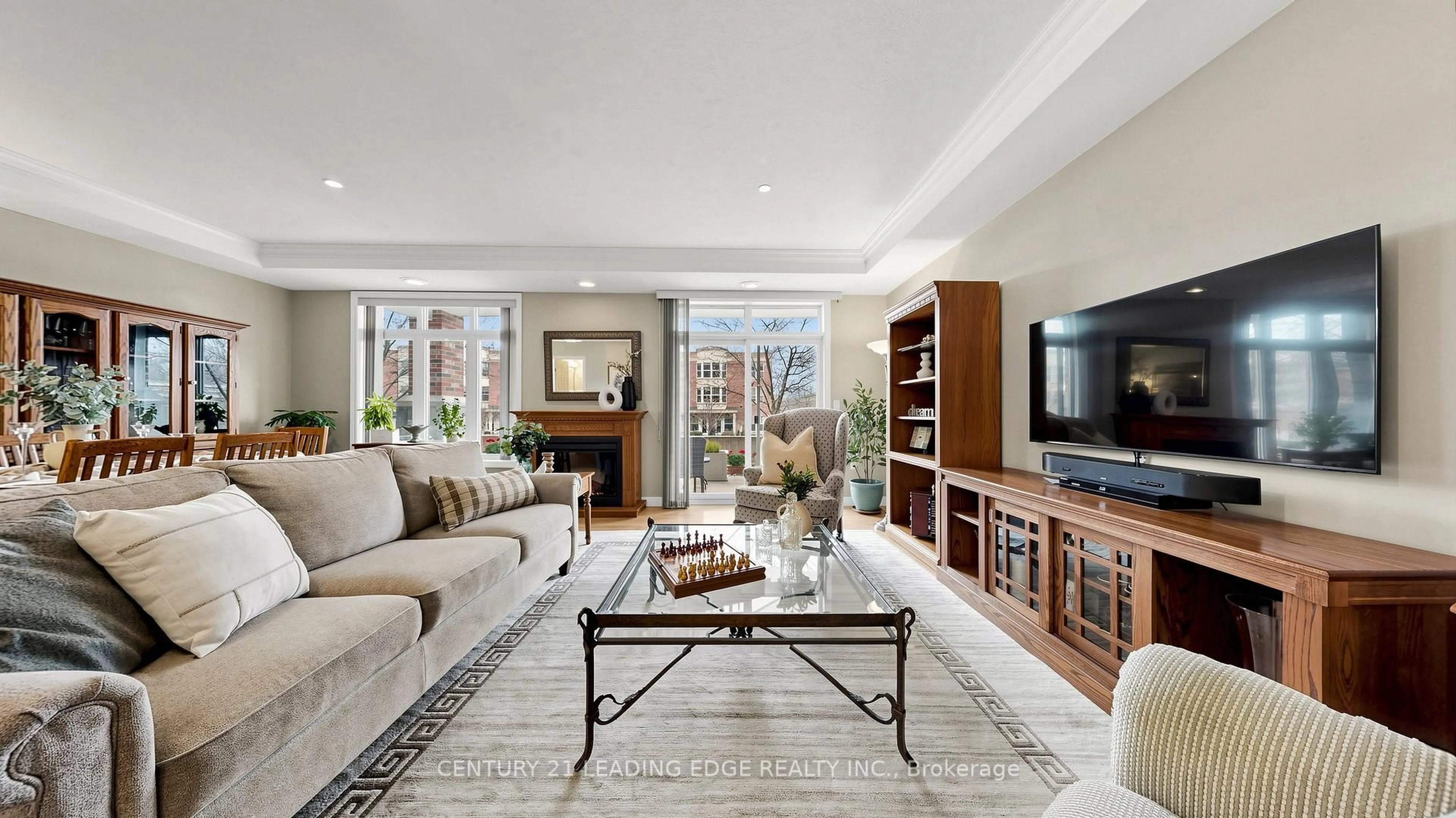 Living room with furniture, unknown for 65 BAYBERRY Dr #C106, Guelph Ontario N1G 4X7